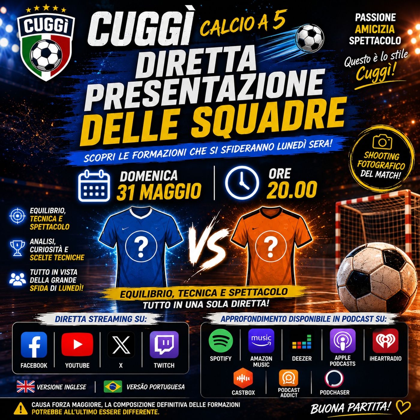 Le Formazioni del 01-06-26 episode artwork