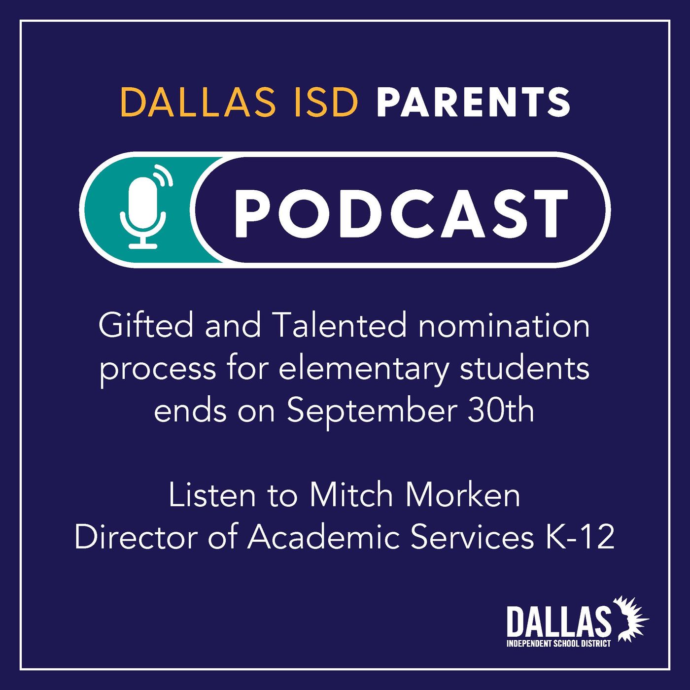 Dallas ISD Parents PODCAST