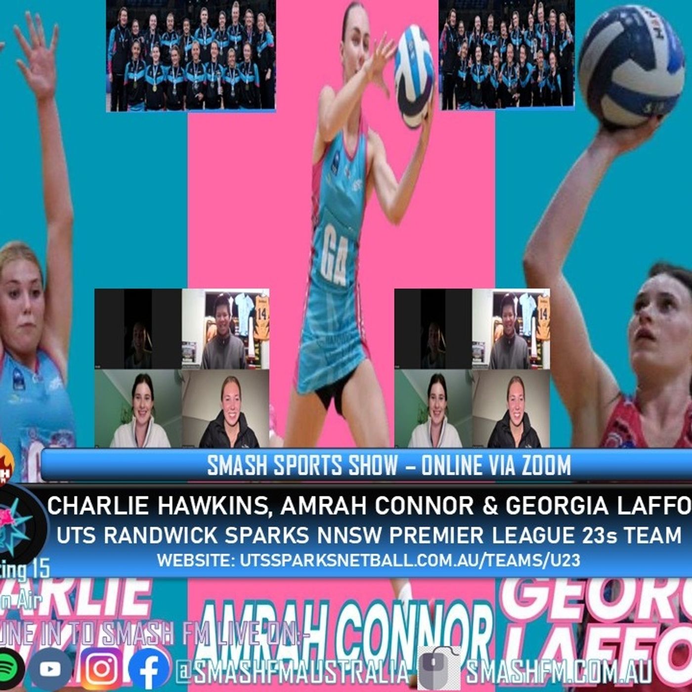 SSS15THYR: UTS Randwick Sparks NNSWPL25 23s Netball Interviews 070725