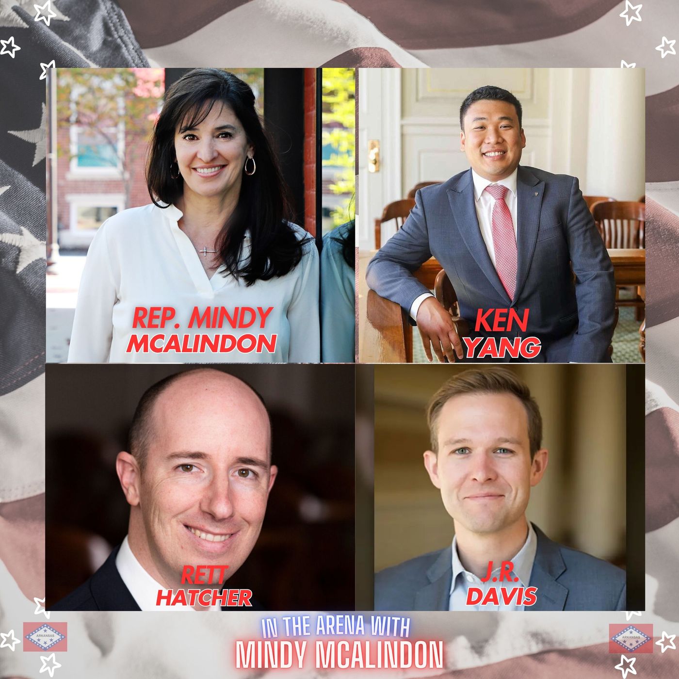 In the Arena with Mindy McAlindon – J.R. Davis, Ken Yang, Rett Hatcher, Campaign Manager Panel