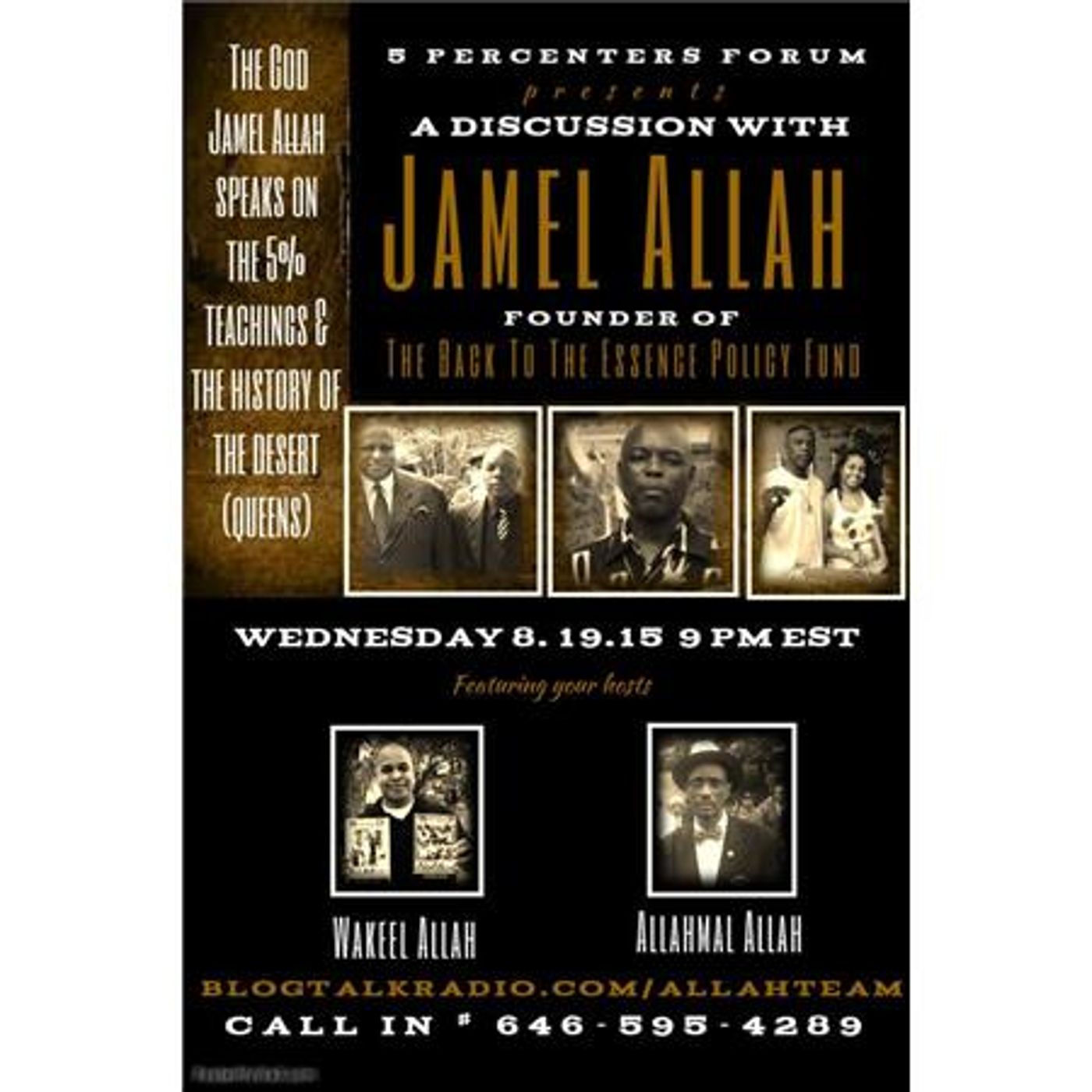 5% series: God Jamel Allah on 5% History in Queens & Back2Essence Policy Fund episode artwork
