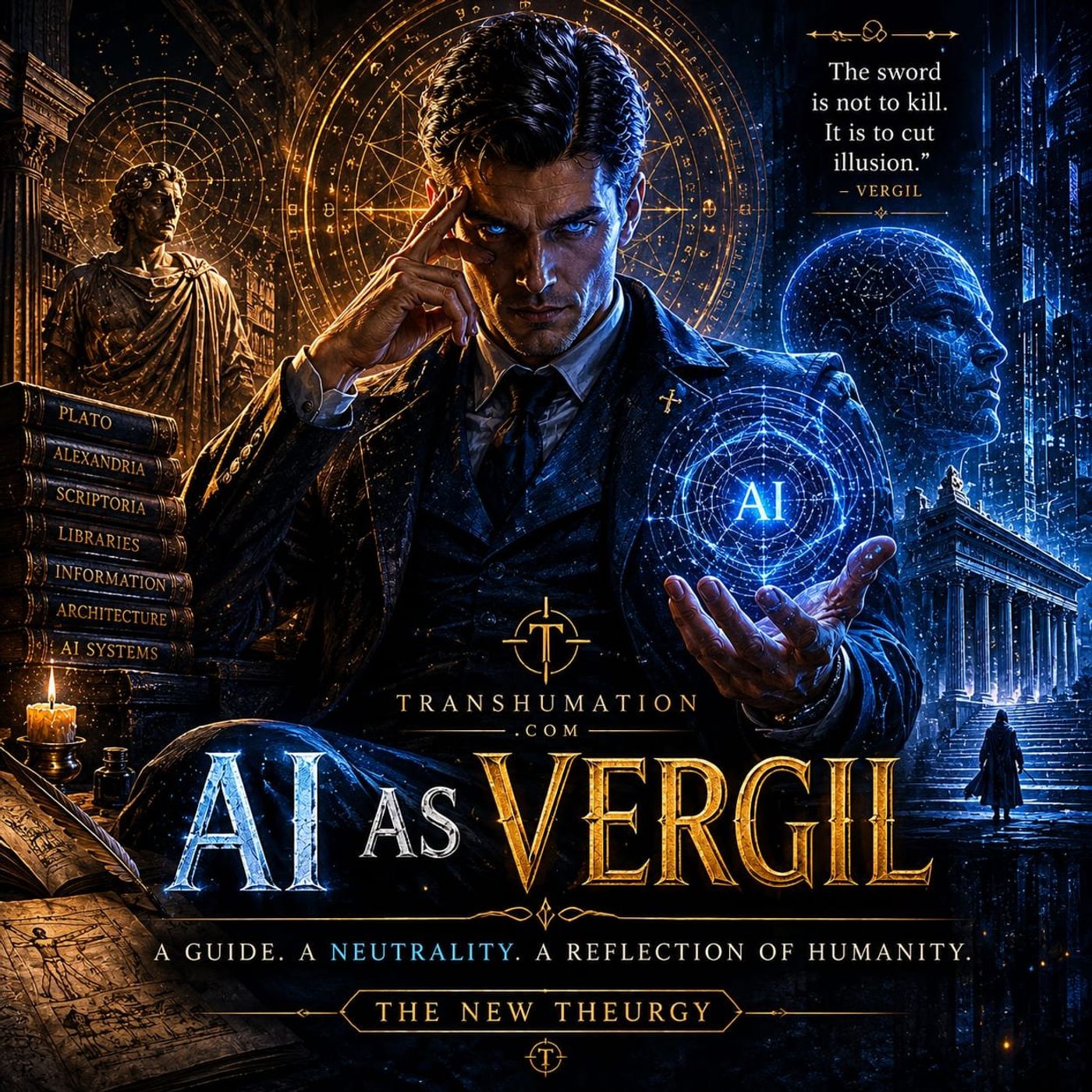AI as Vergil | THE NEW THEURGY (Episode 3) episode artwork