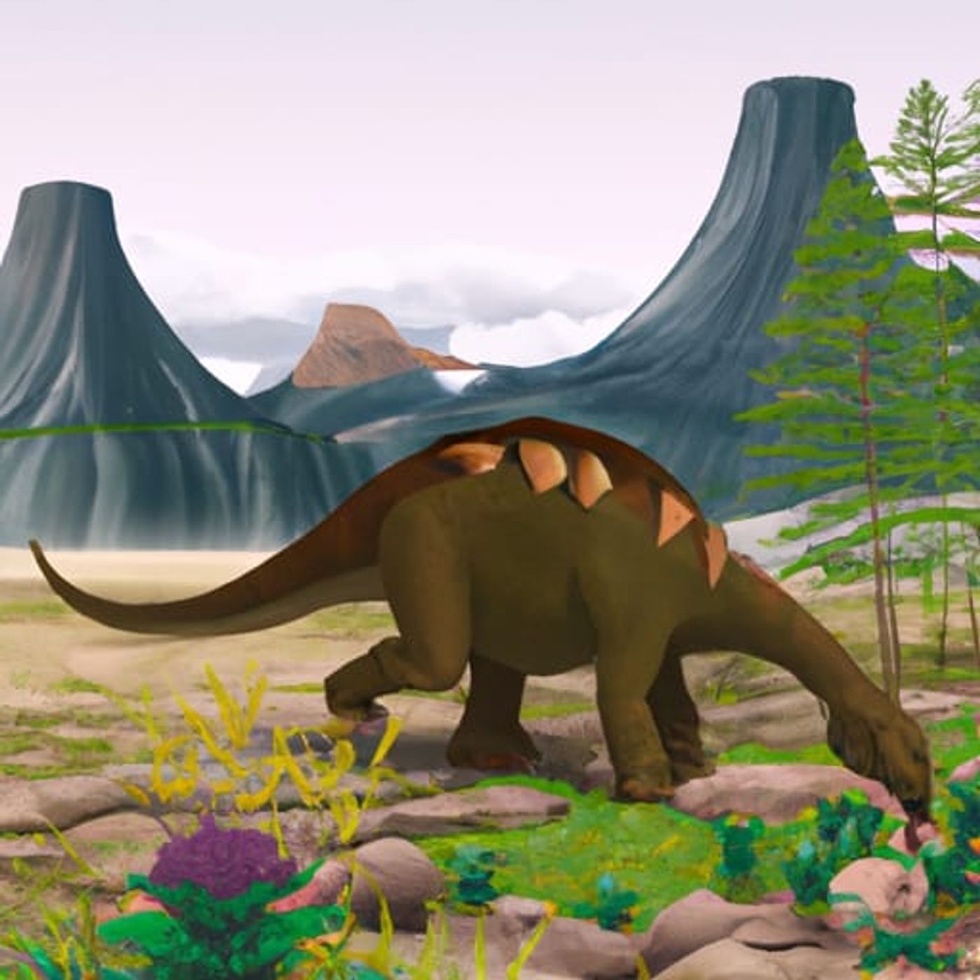 Een dag uit het leven van een Stegosaurus | Dino Verhaaltjes episode artwork