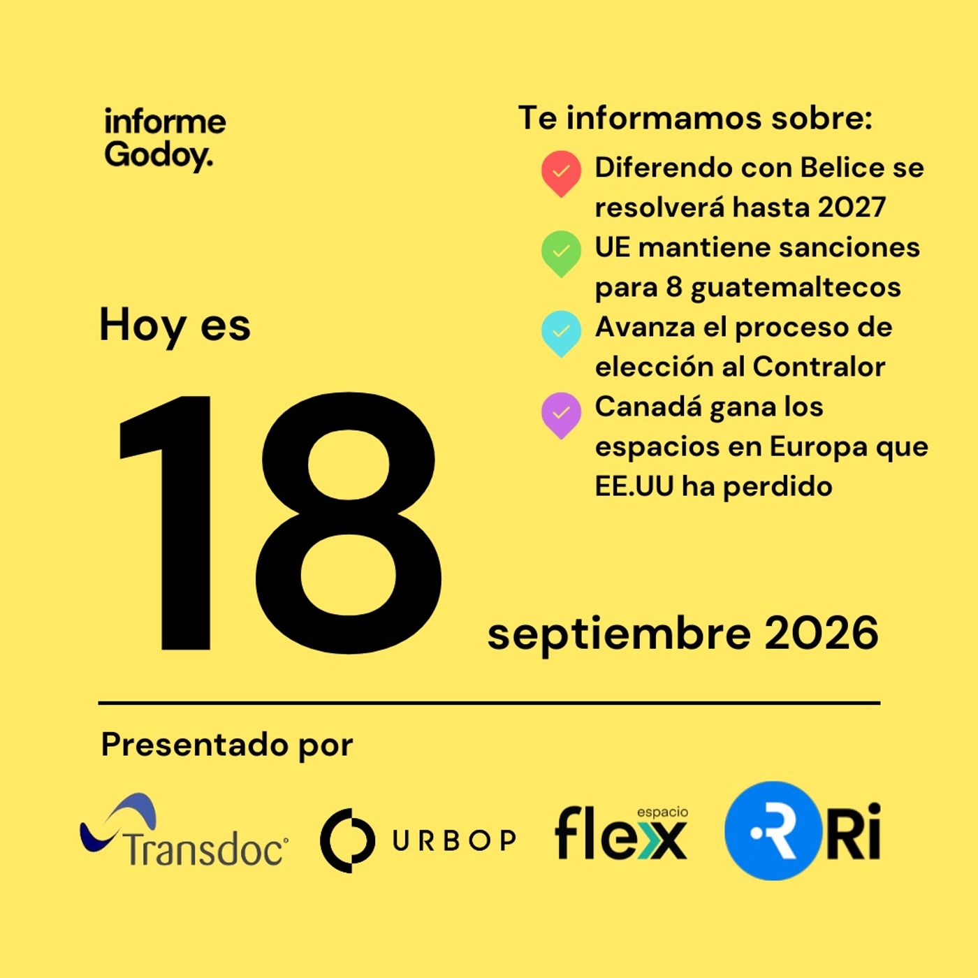 Portada de informeGodoy.