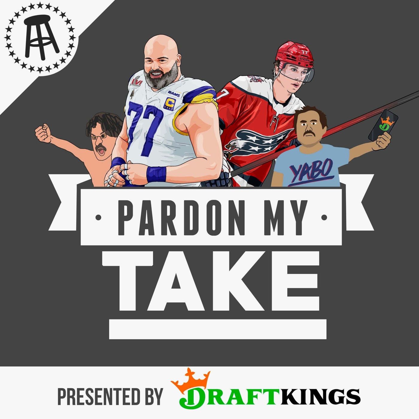 NFL With Andrew Whitworth, Washington Capitals Dylan Strome In Studio, Texans Beat Steelers And Mike Tomlin Resigns + Guys On Chicks — Pardon My Take cover