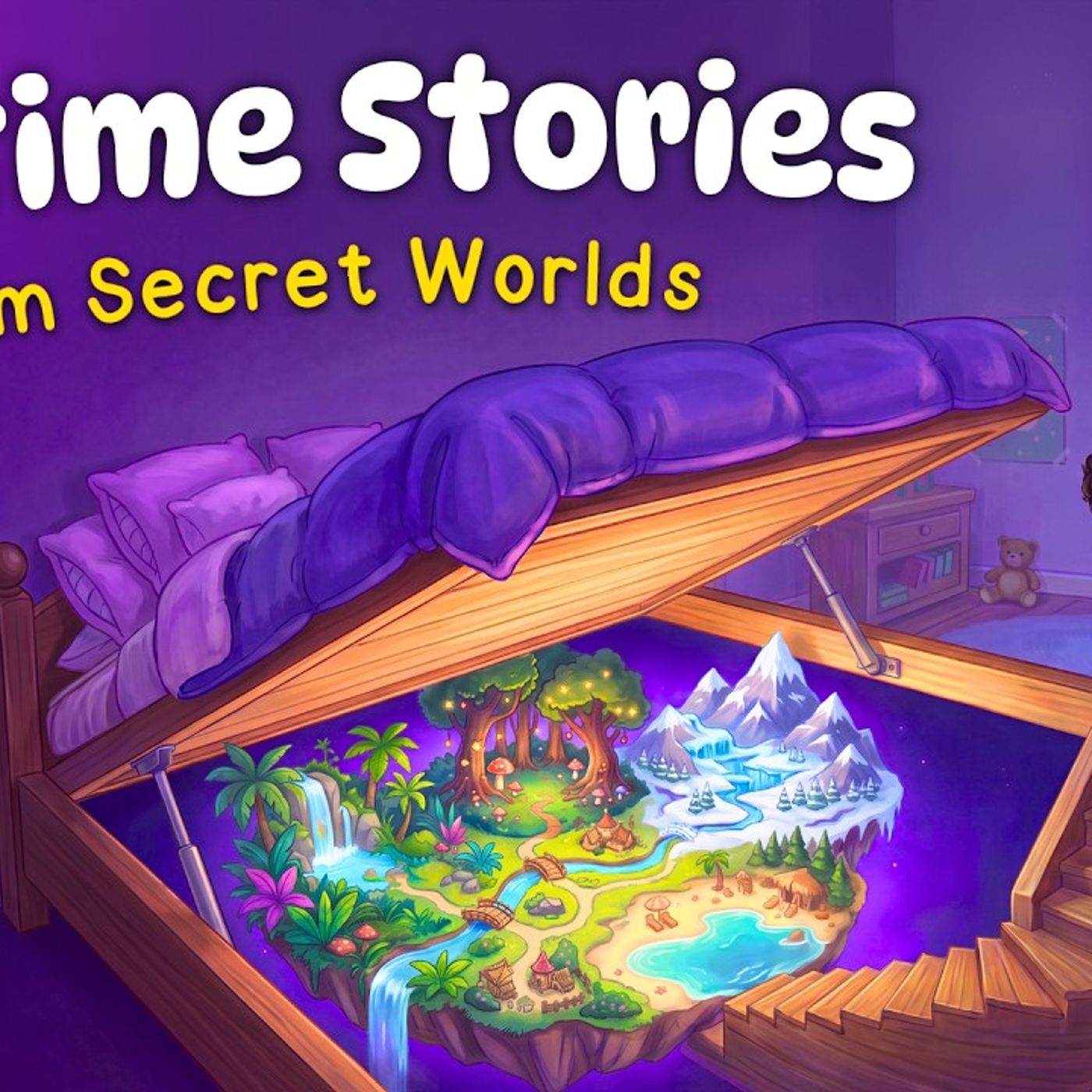 Secret World Bedtime Stories  Gentle_ Cozy _ Safe for Kids episode artwork
