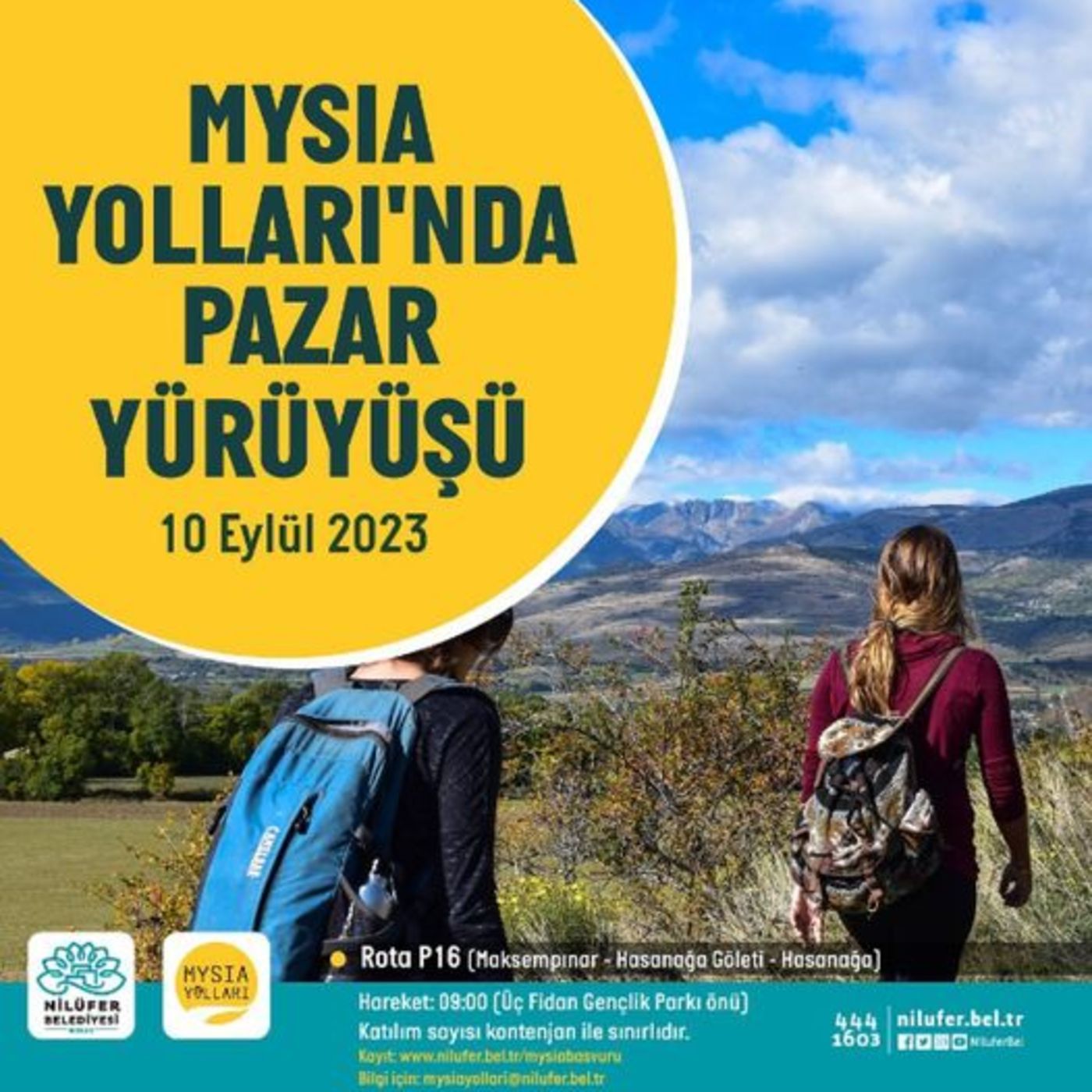 NİLÜFER KENT KONSEYİ P16 MYSİA YOLLARI YÜRÜYÜŞÜ MAKSEM PINAR HASAN AĞA GÖLETİ HASAN AĞA episode artwork