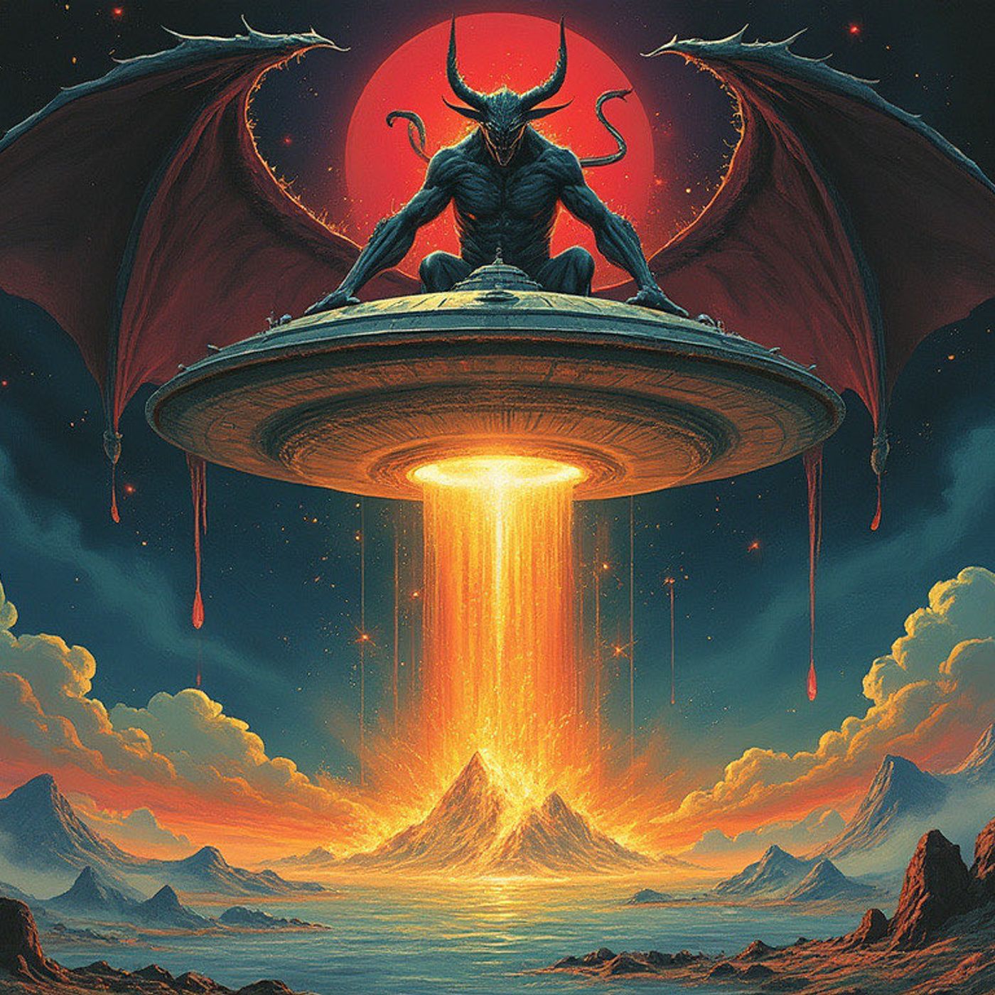 Tucker Carlson's Dark Suspicions: Satan, UAPs, and Ritualistic Summonings episode artwork