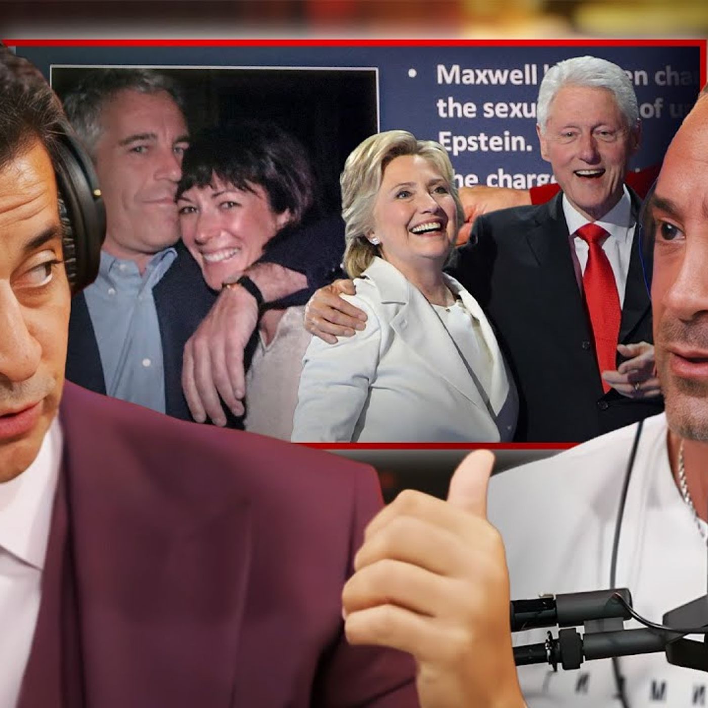 "Who Are the Clintons Afraid of?" - The Justice Department's Epstein Investigation Gives...
