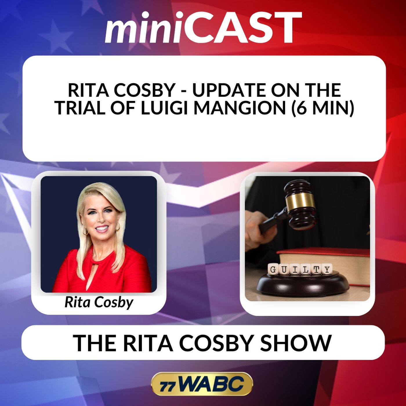 Rita Cosby - Update on the Trial of Luigi Mangion episode artwork