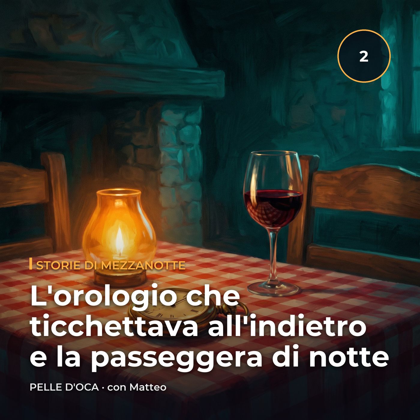 L'orologio che ticchettava all'indietro e la passeggera di notte episode artwork