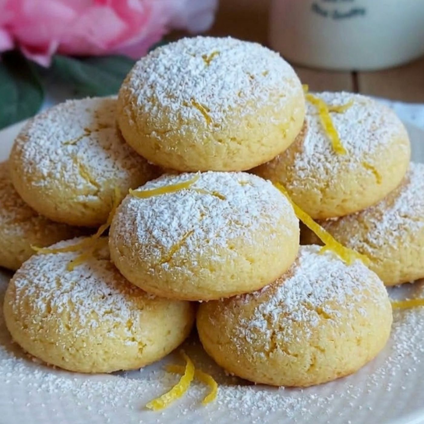 Biscotti morbidosi al limone: dolce ricetta facile e buonissima