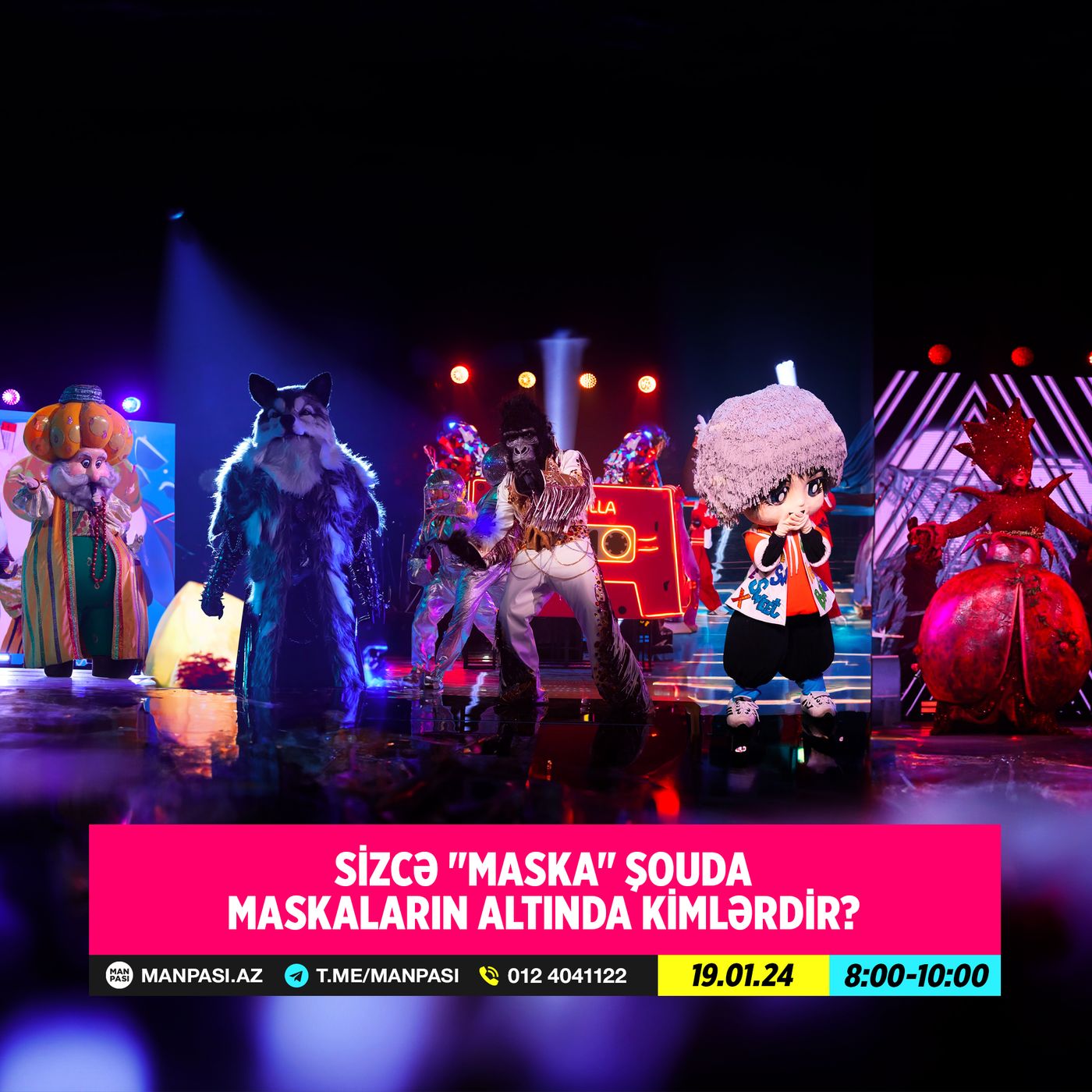 "MASKA" şousunda əslində olanlar 19.01.2024