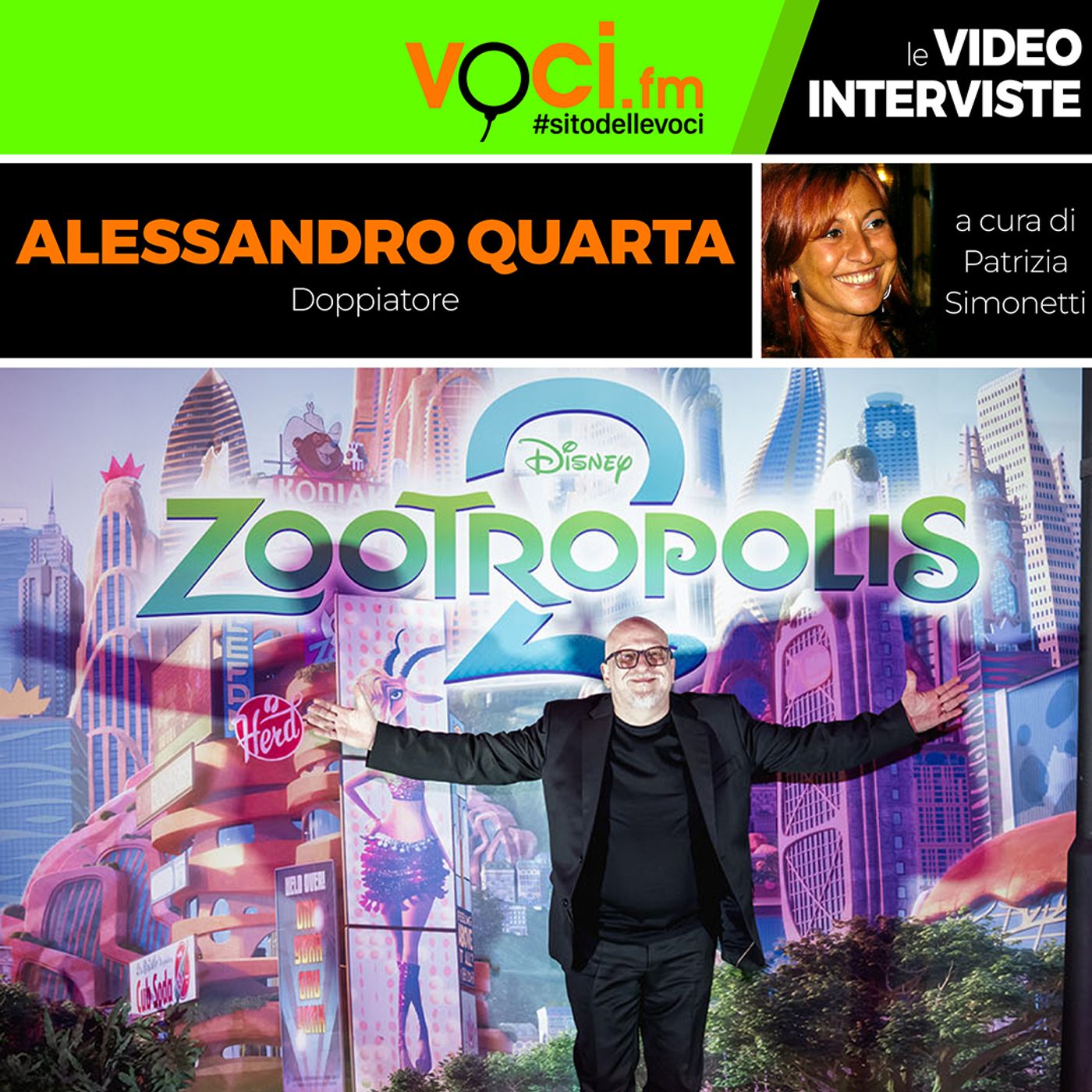 Zootropolis 2: ALESSANDRO QUARTA, voce di Nick Wilde, su VOCI.fm - clicca play e ascolta l'intervista episode artwork