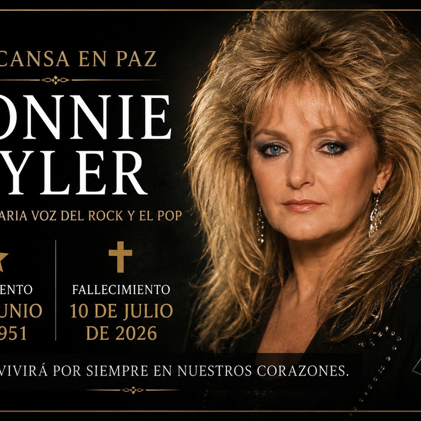 Bonnie Tyler la voz que les dio lugar al deseo y los sentimientos de la mujer episode artwork