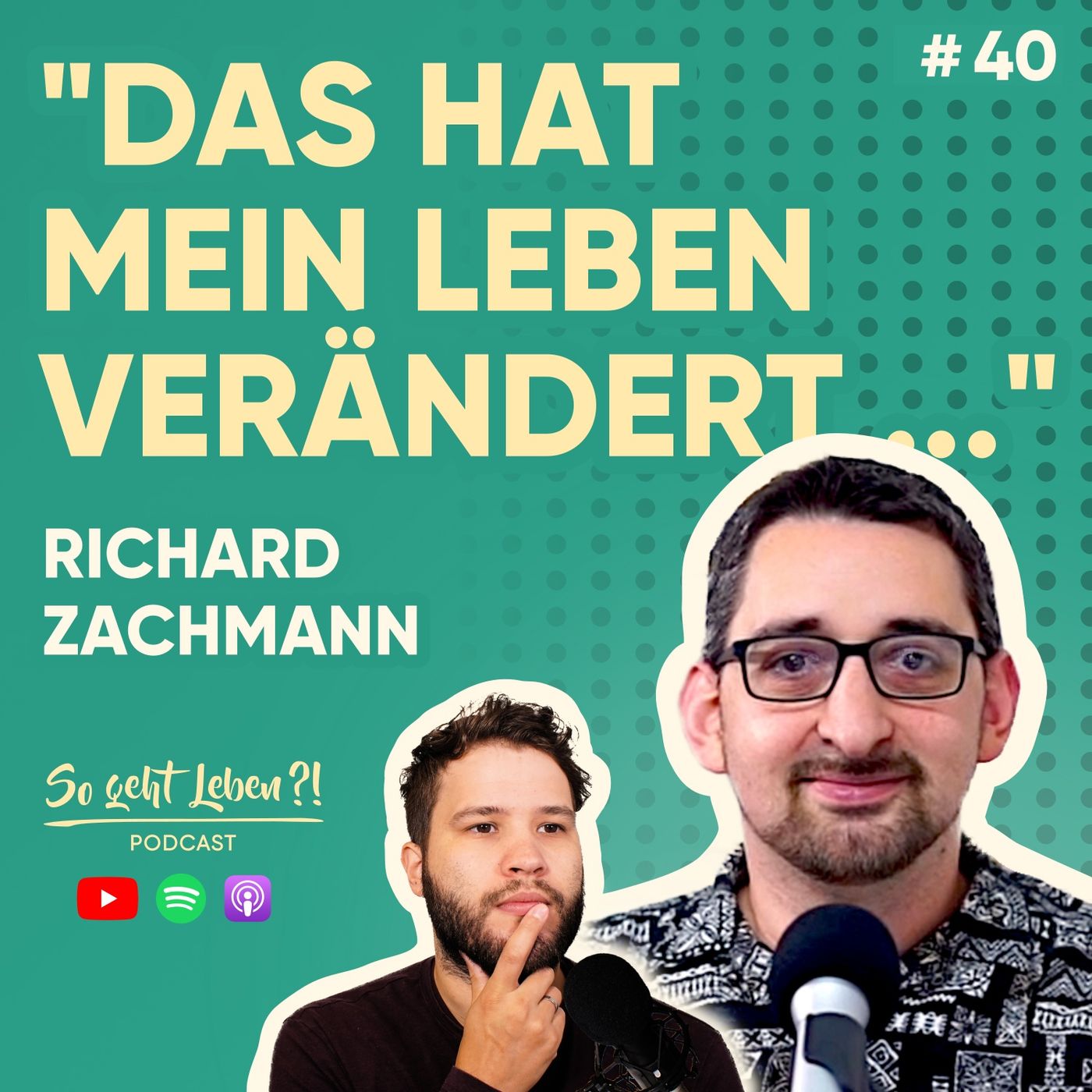 "Ich hasste mich selbst, doch dann hat sich jemand für mich interessiert ..." | Richard Zachmann | #40 "Ich hasste mich selbst, doch dann hat sich jemand für mich interessiert ..." | Richard Zachmann | #40