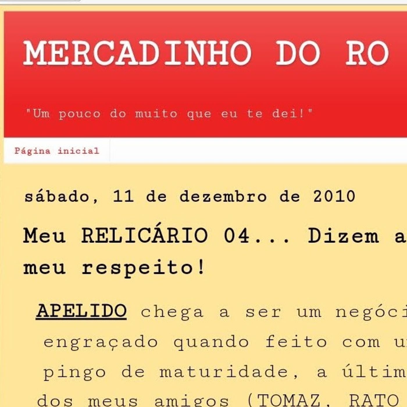 Rogerio Teixeira's show
