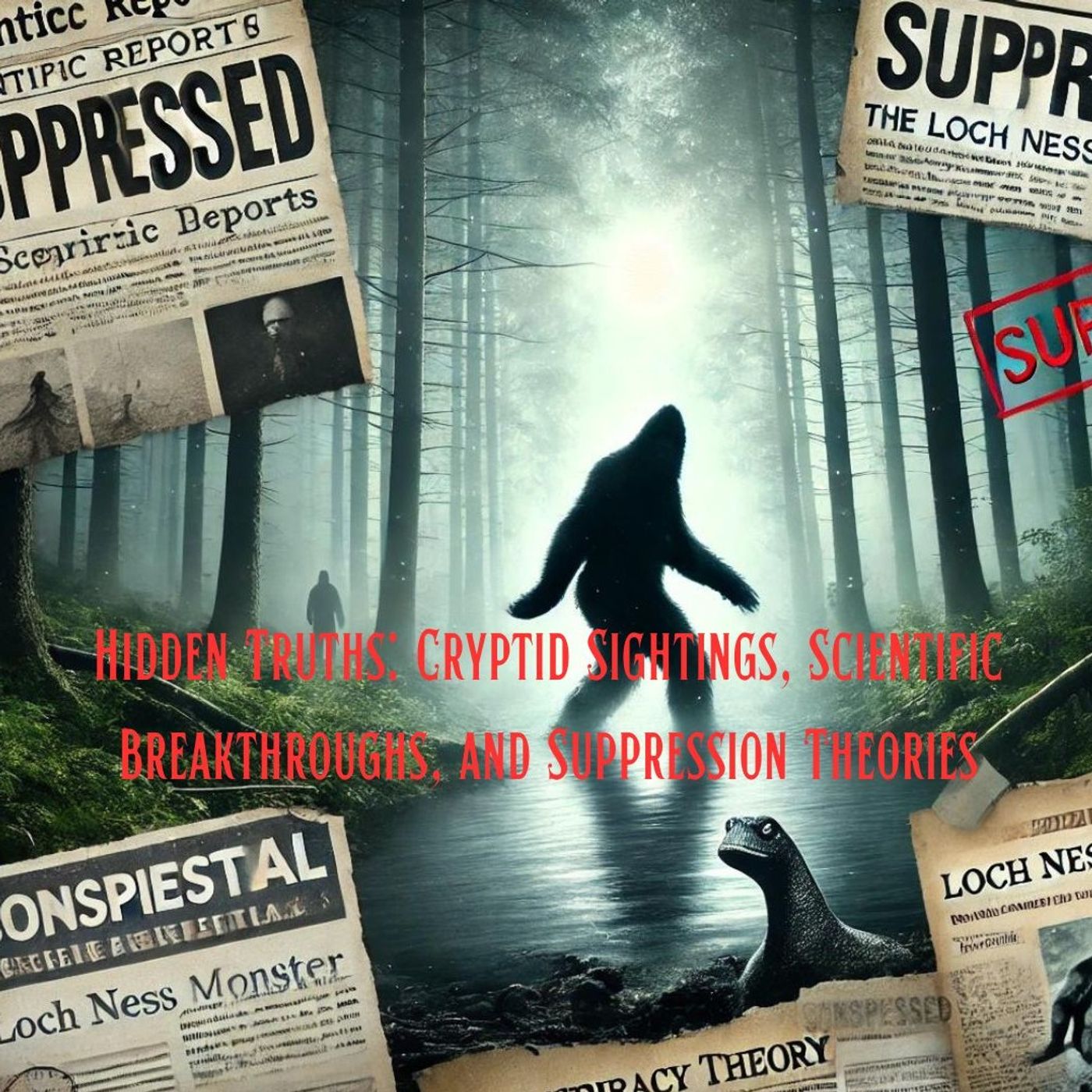 Hidden Truths: Cryptid Sightings, Scientific Breakthroughs, and Suppression Theories
