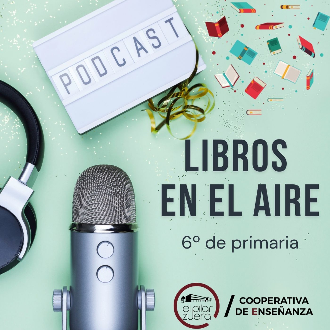 Libros en el aire