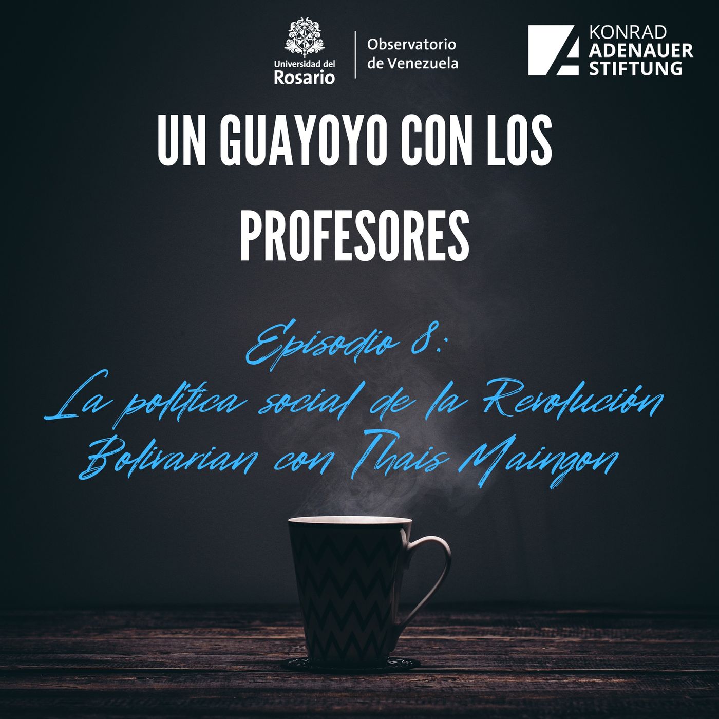 Un Guayoyo con los profesores