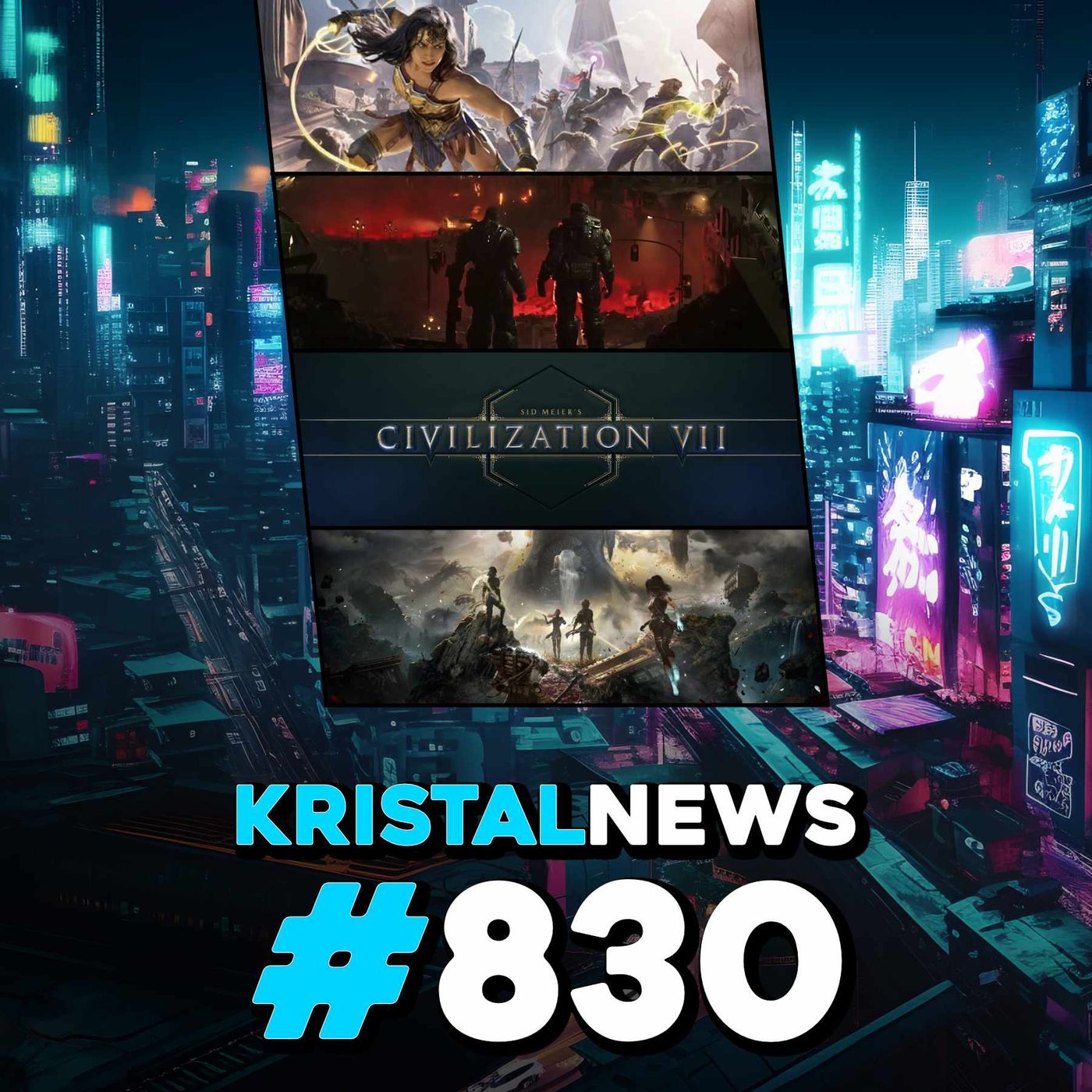 WONDER WOMAN FINALMENTE qualche INFO! | GEARS OF WAR E-DAY come SARA'? ▶ #KristalNews 830 episode artwork