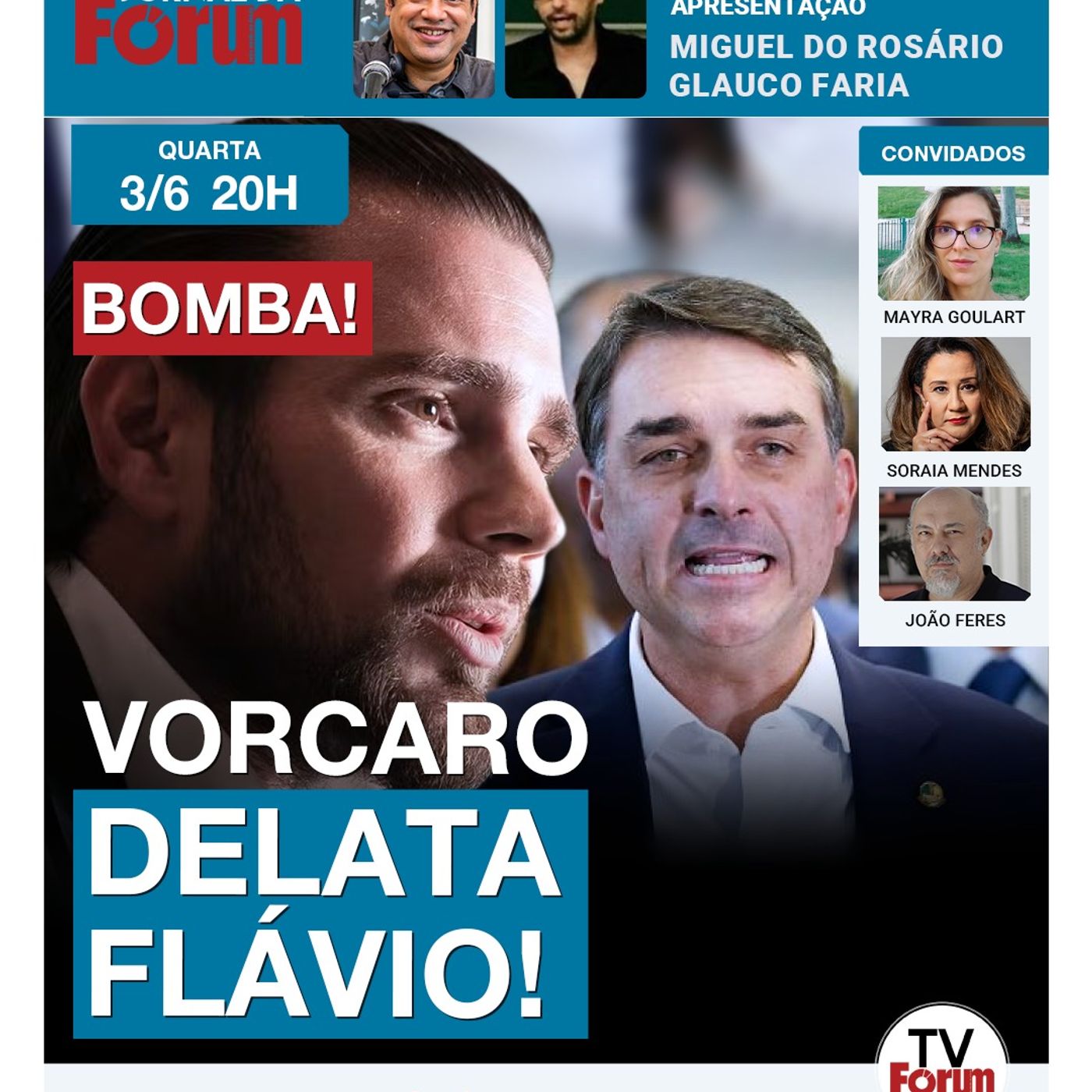 Dono do Master, Daniel Vorcaro, delata esquema Dark Horse de Flávio Bolsonaro | 03.06.26 episode artwork