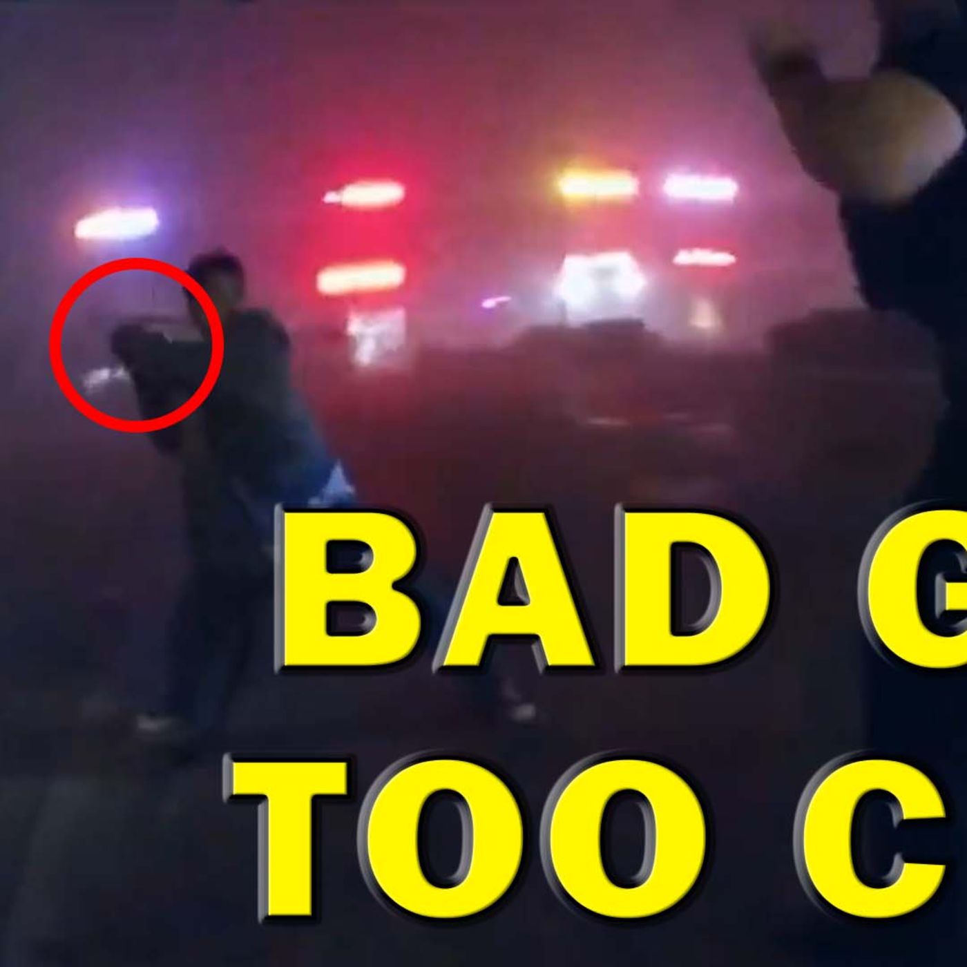 Crazy Suspect With Weapon Swings Way Too Close At Officers! LEO Round Table S09E57 episode artwork