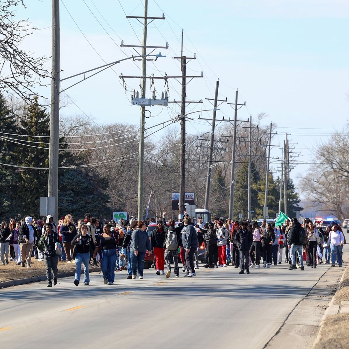 ‘We are stronger together’- Kankakee High School students walk out, protest ICE episode artwork