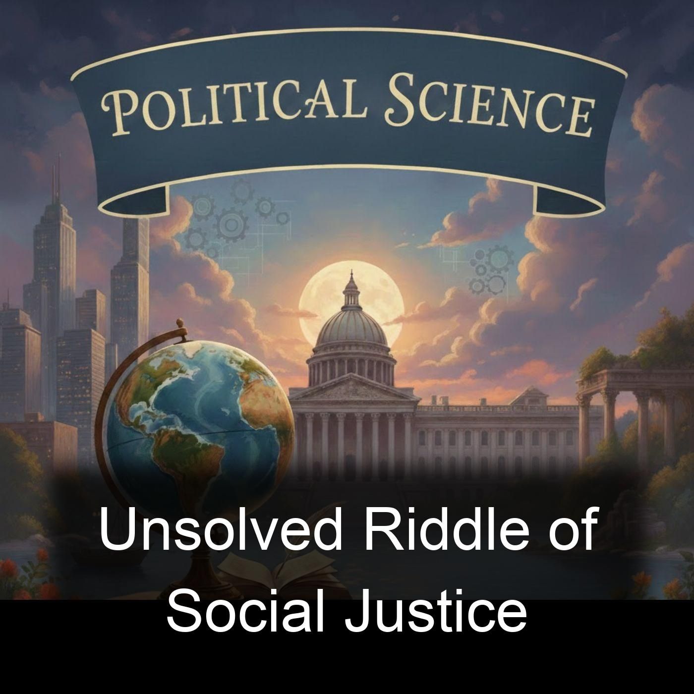 Unsolved Riddle of Social Justice podcast artwork