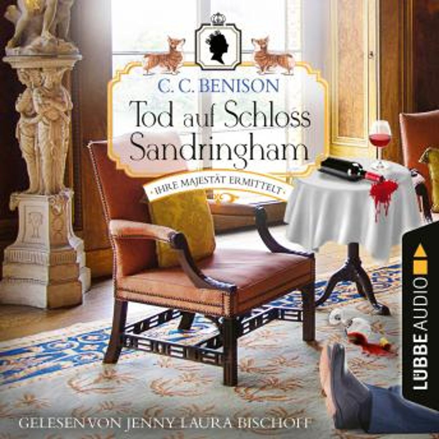[German] - Tod auf Schloss Sandringham - Ihre Majestät ermittelt, Folge 2 (Ungekürzt) by C. C. Benison episode artwork