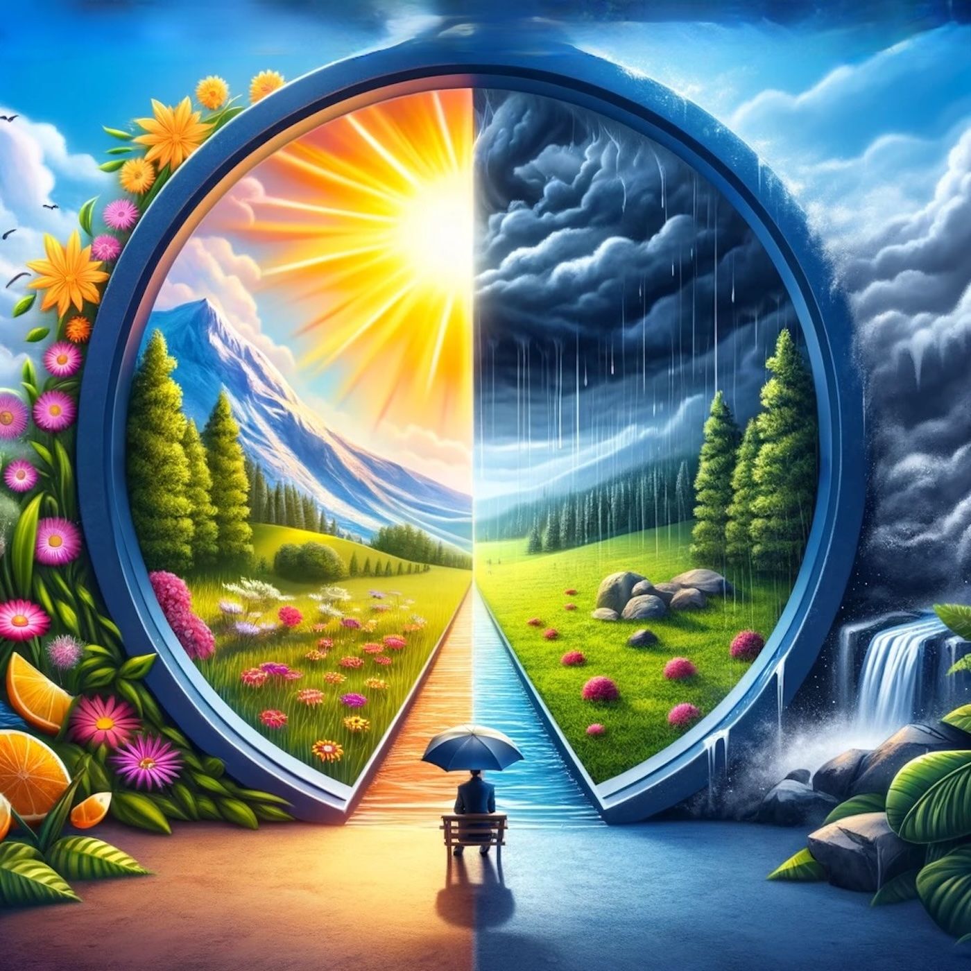 "Your living is determined not so much by what life brings to you as by the attitude you bring to life." episode artwork