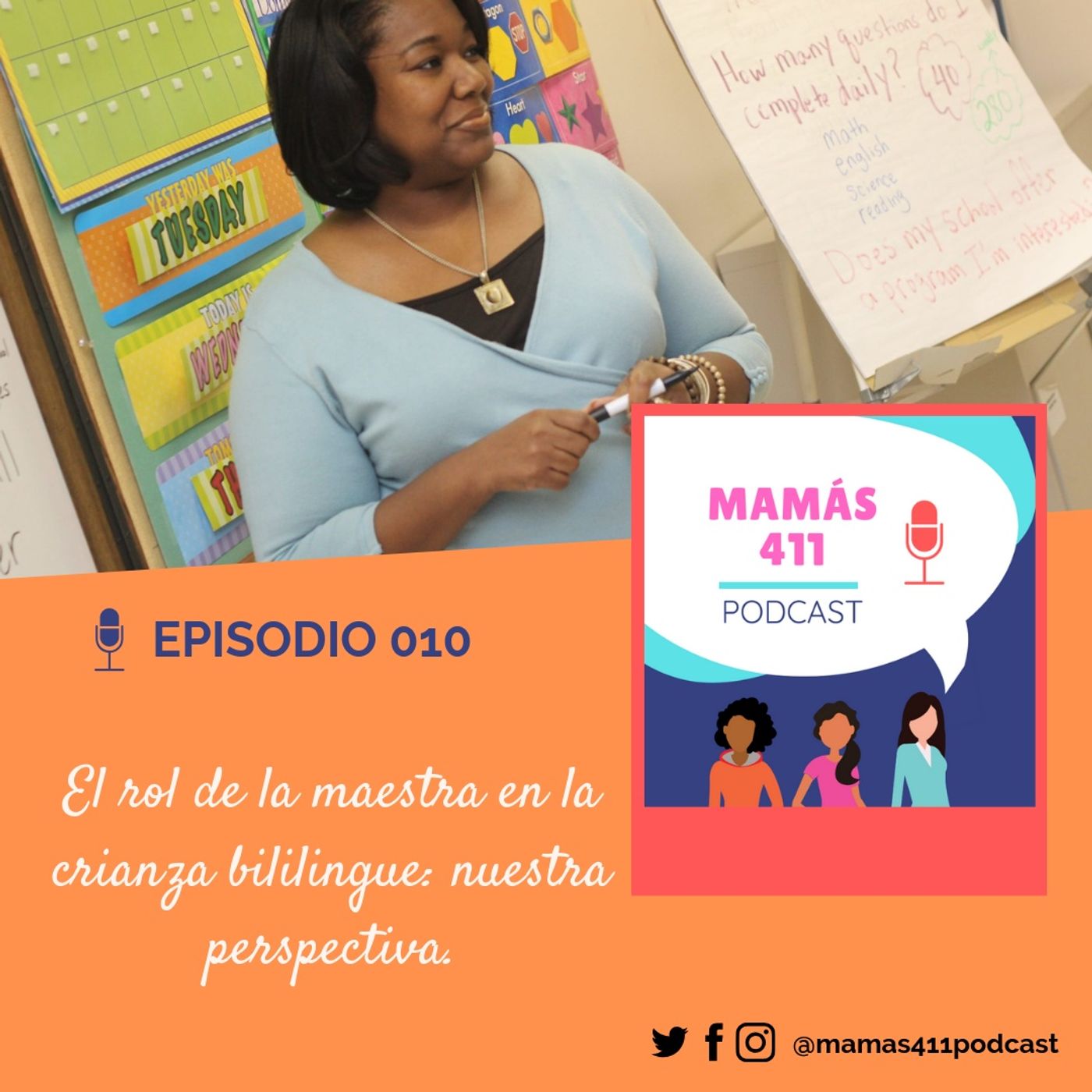 Portada de Mamas 411 Podcast