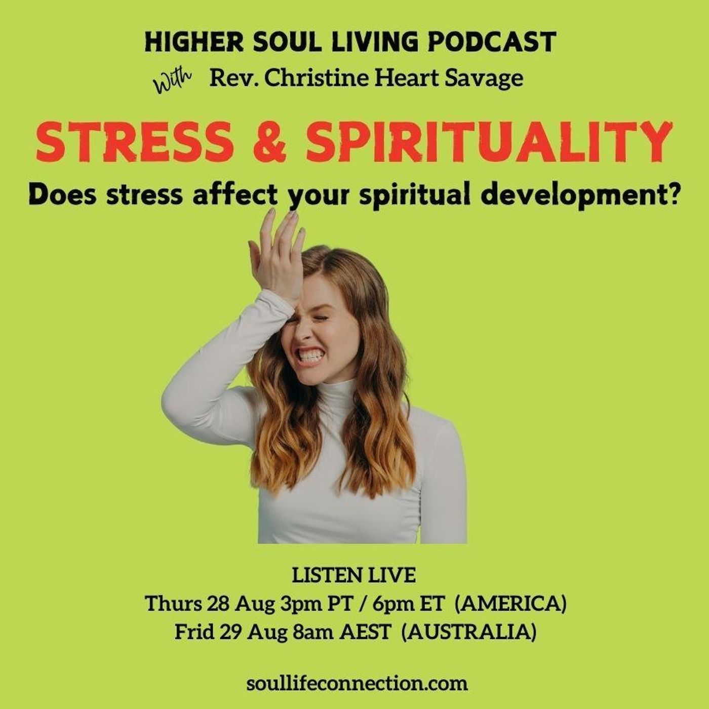 STRESS & SPIRITUALITY...  Does Stress Affect Your Spiritual Development? episode artwork