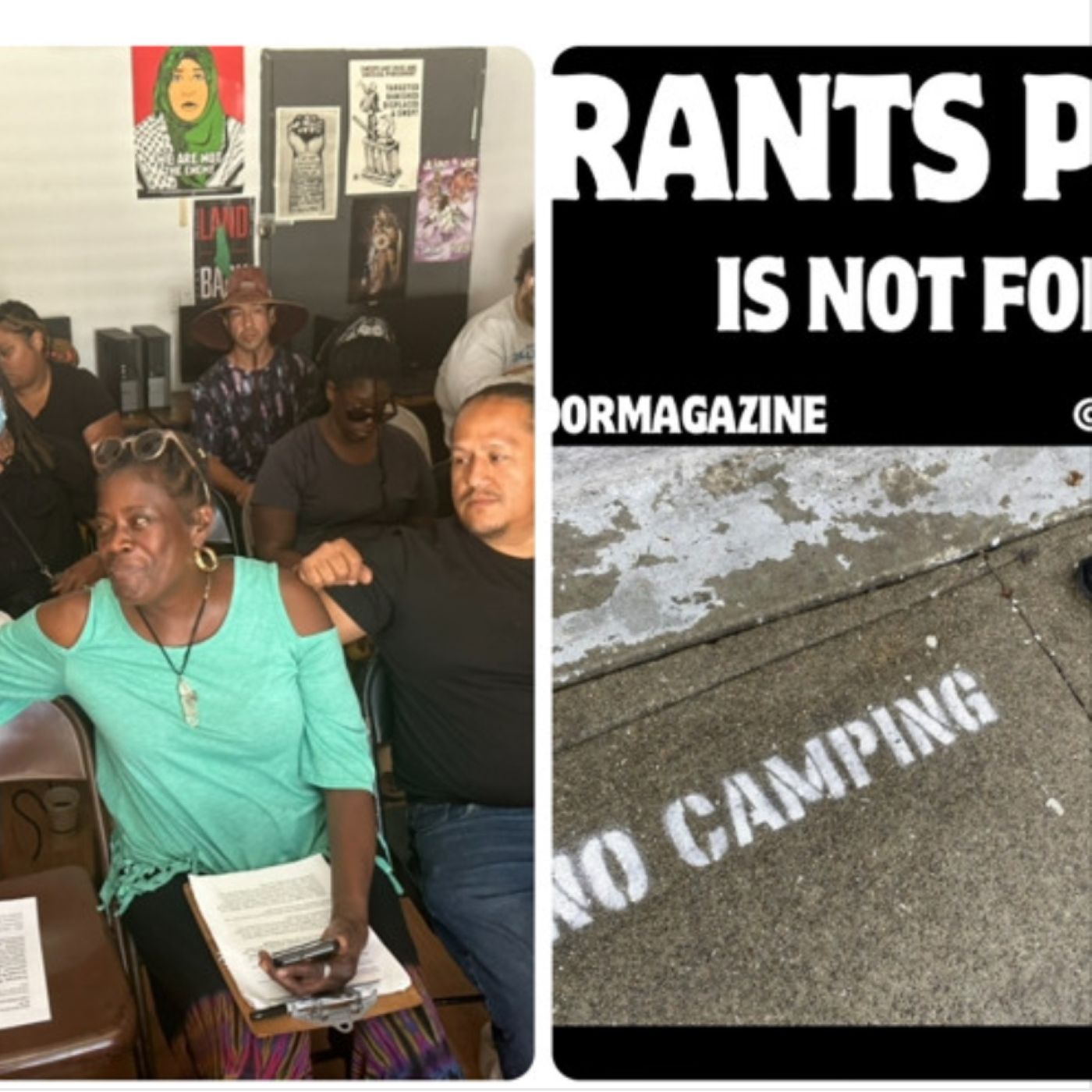 PoPeoplesRadio: incarcerating our poverty on stolen land episode artwork