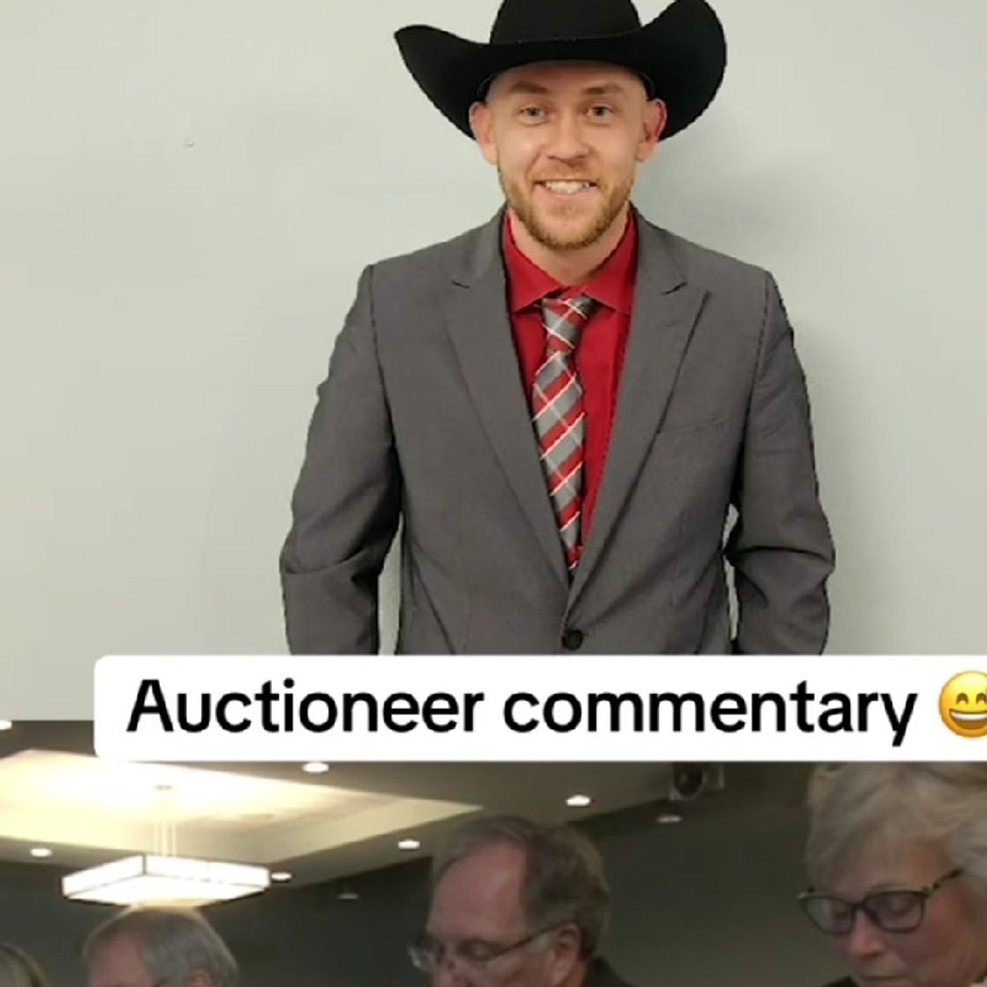 Serious business at the Auctioneer Championships 😭 #theocho episode artwork