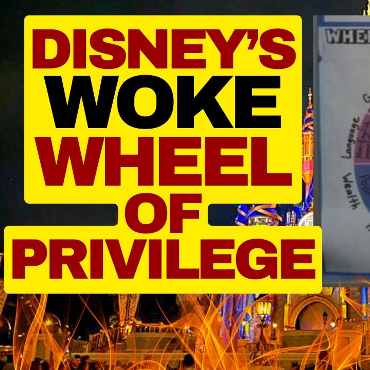 Woke Disney Busted For Wheel Of Privilege episode artwork