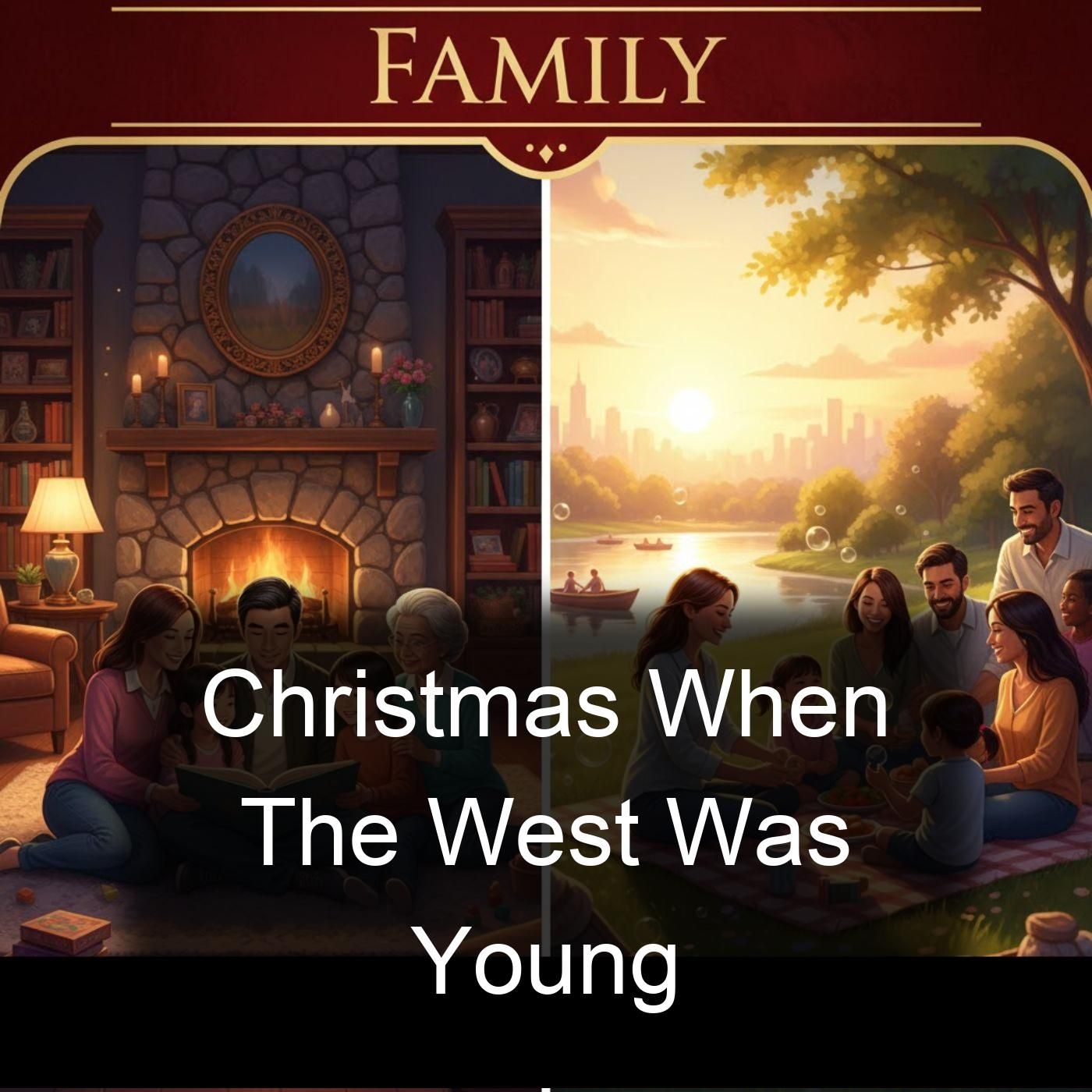 Christmas When The West Was Young cover art
