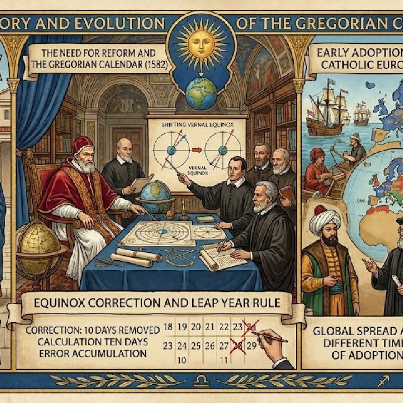 The History of the Gregorian Calender.mp3 episode artwork