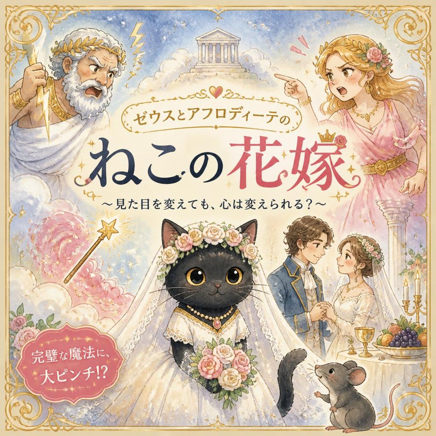 【ギリシャ神話】魔法で人間になった猫と、消えない「猫の心」 episode artwork