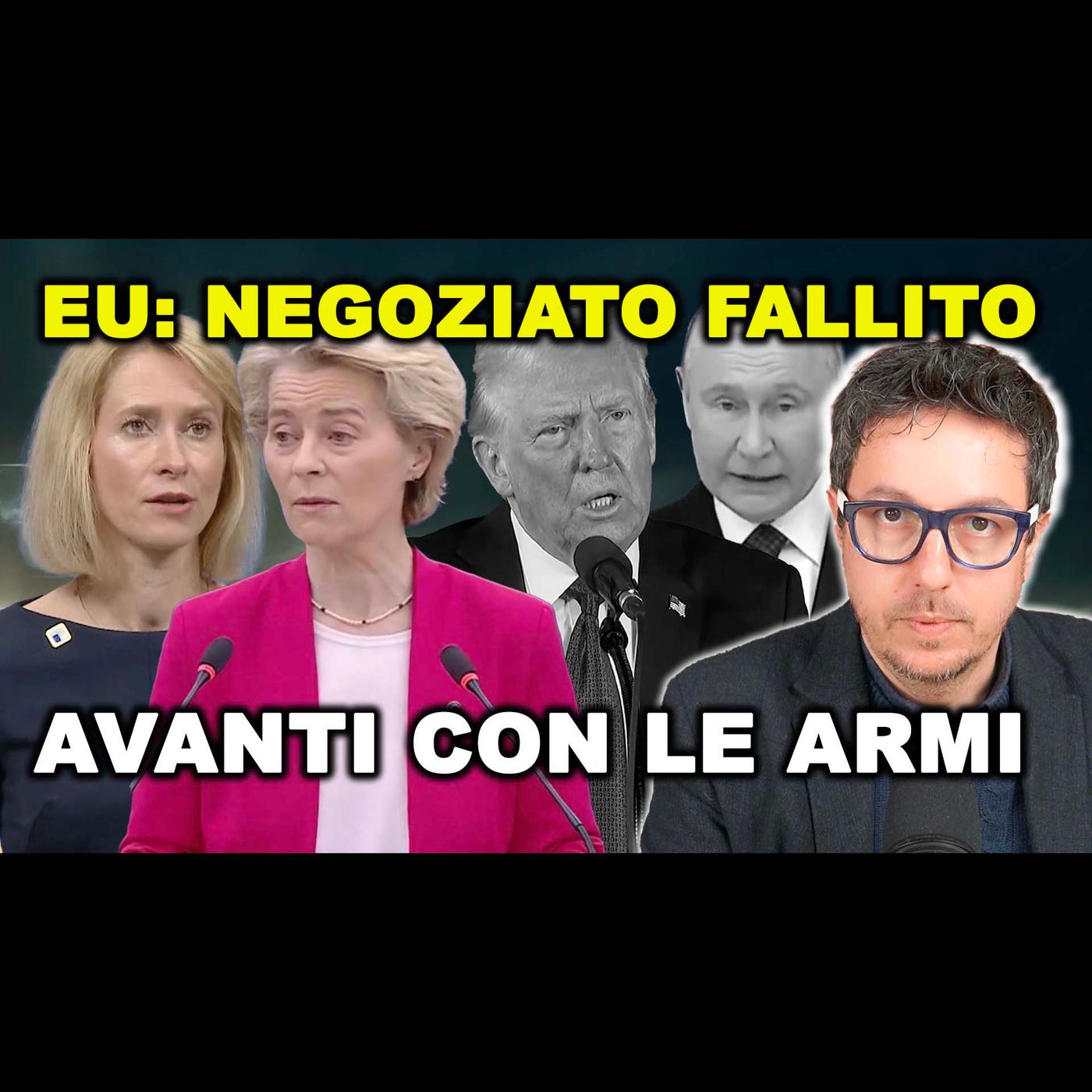 PER L’EUROPA il negoziato è (sempre) FALLITO perciò avanti con le armi a KIEV contro MOSCA