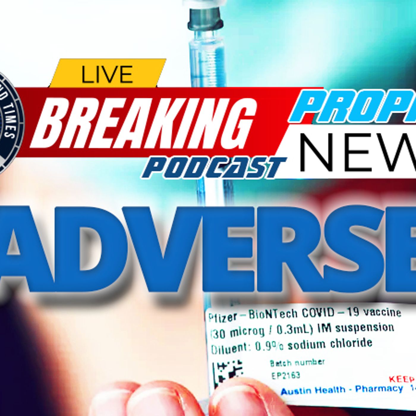 NTEB PROPHECY NEWS PODCAST: Please Join Me As I Earn My 5th 2022 Facebook Suspension For Telling You The Truth About COVID Adverse Reactions episode artwork