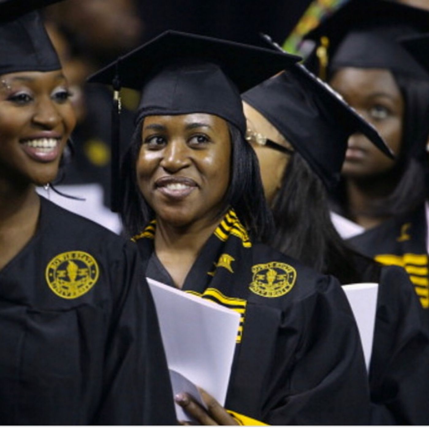 Black women earning Degrees episode artwork