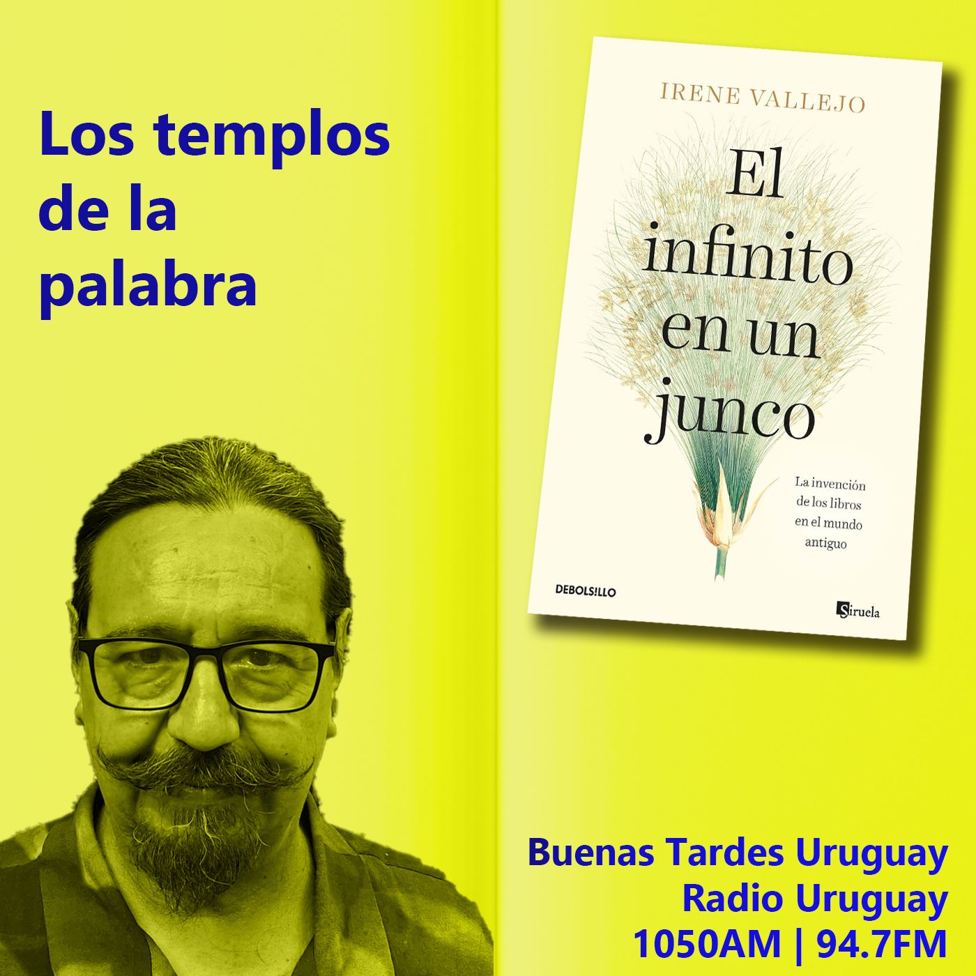Buenas Tardes Uruguay | El infinito en un junco | Irene Vallejo | 29-05-25 episode artwork
