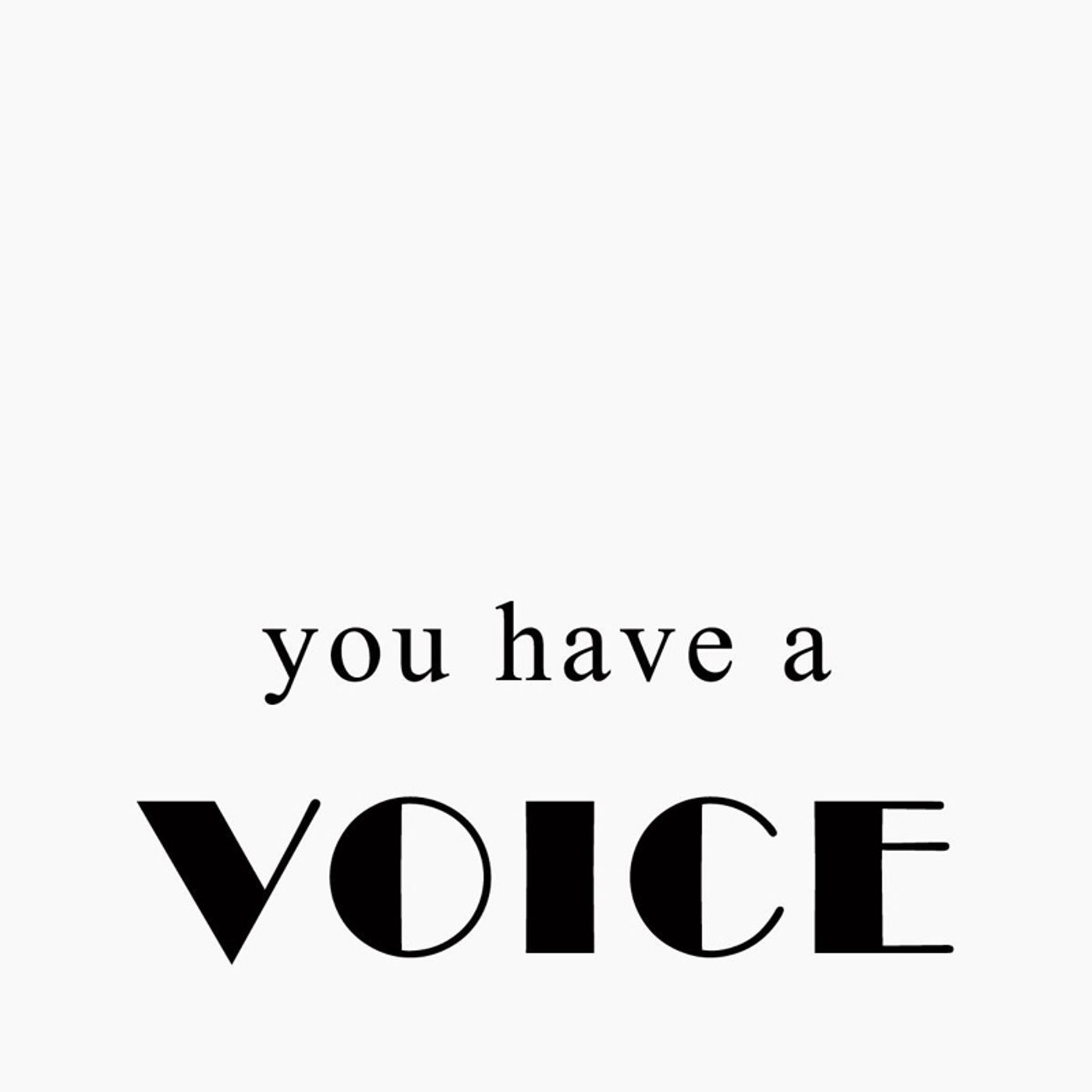 “A voice for all”