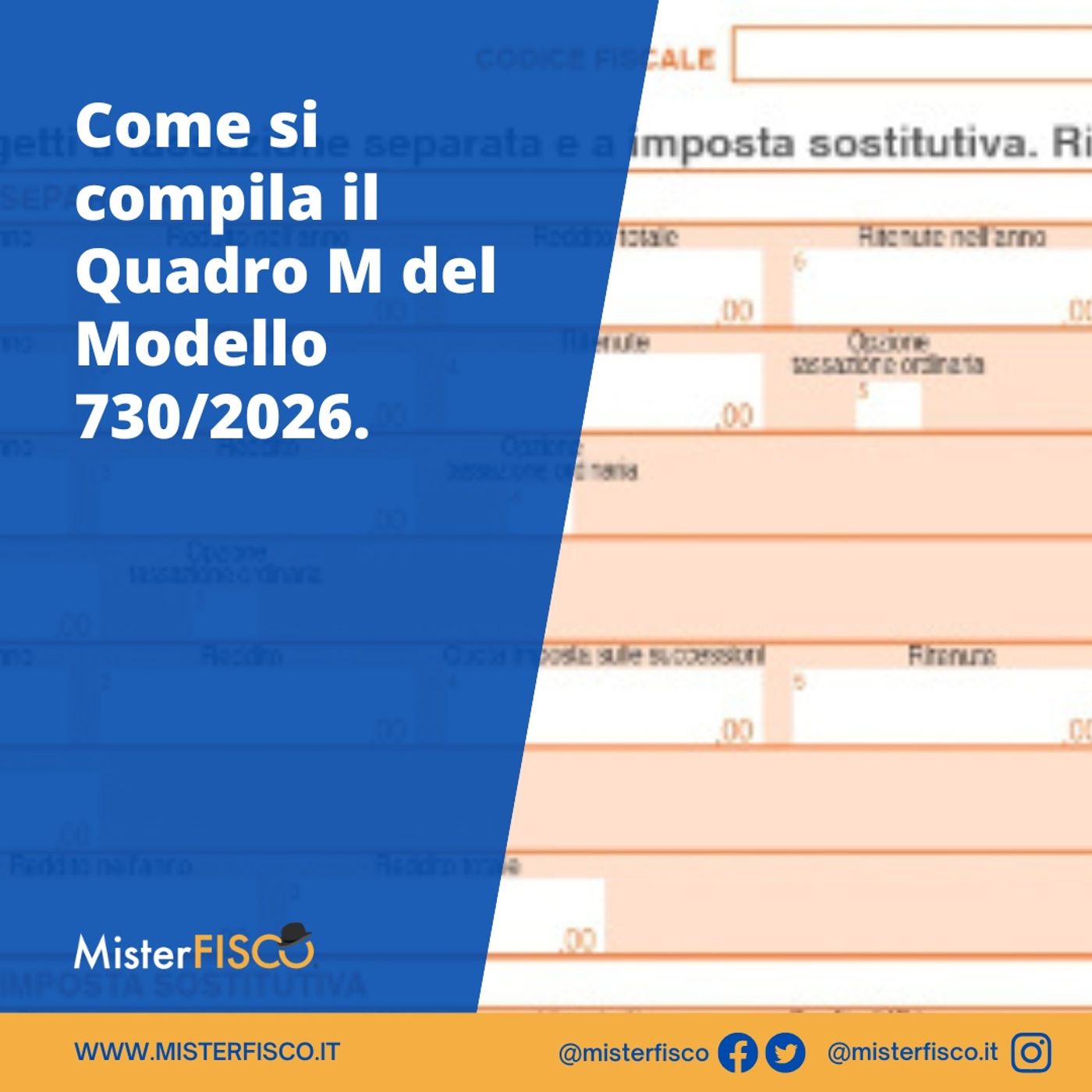 Come si compila il Quadro M del Modello 730/2026 episode artwork