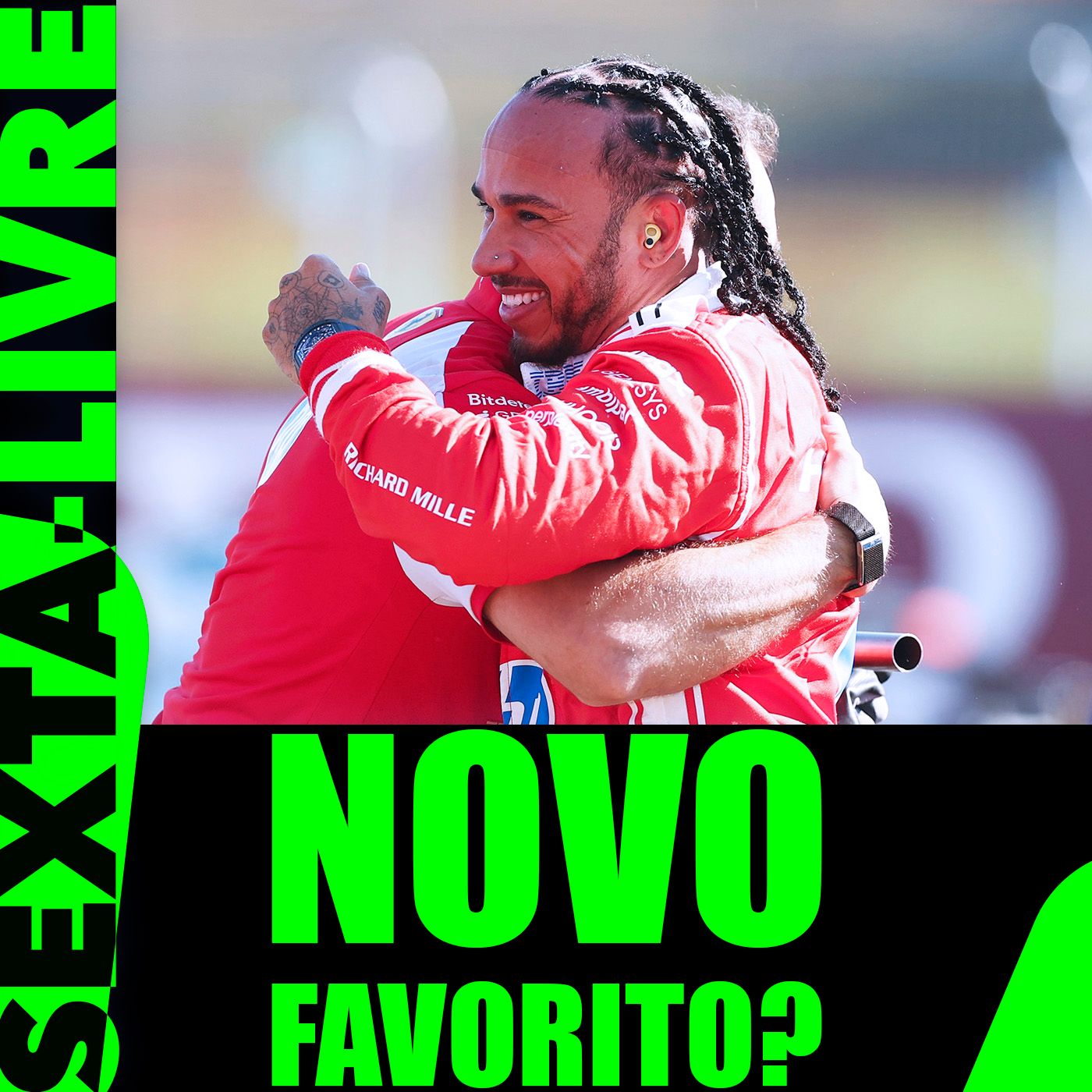 Hamilton detona em casa, supera Antonelli e é pole da Sprint em Silverstone! Bortoleto é 12º episode artwork