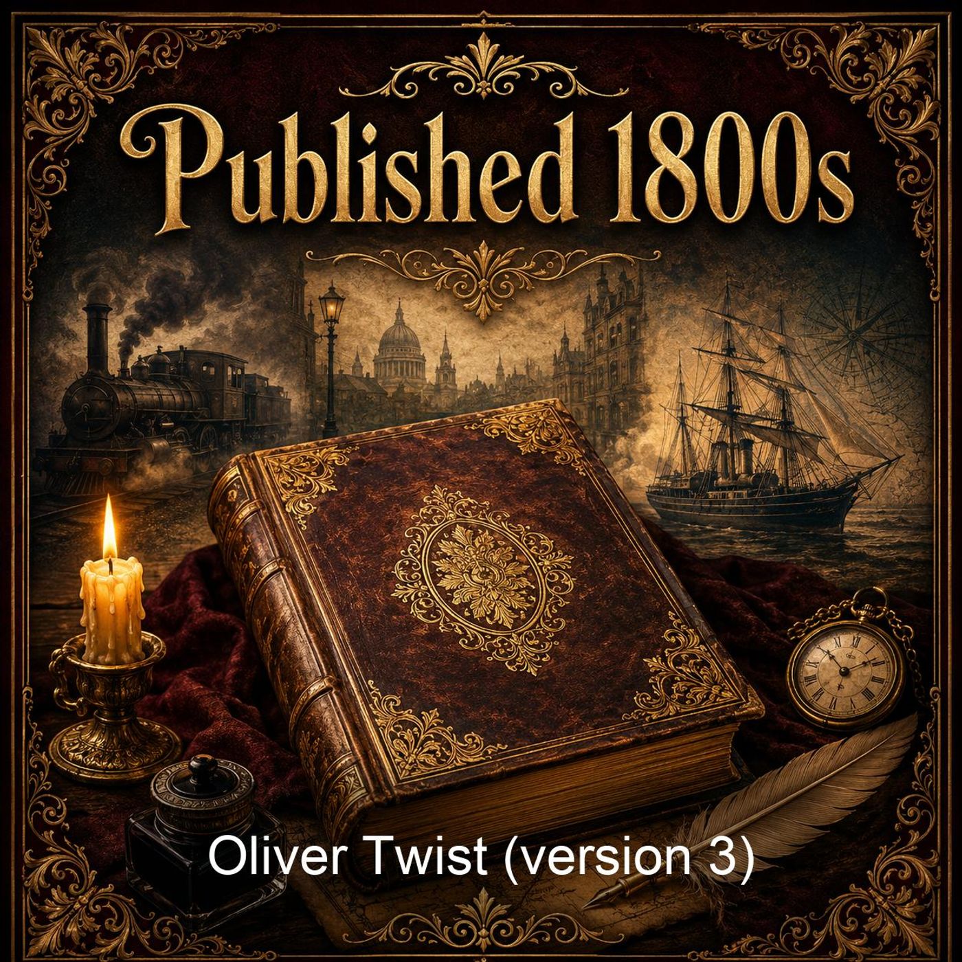 Oliver Twist (version 3) podcast artwork