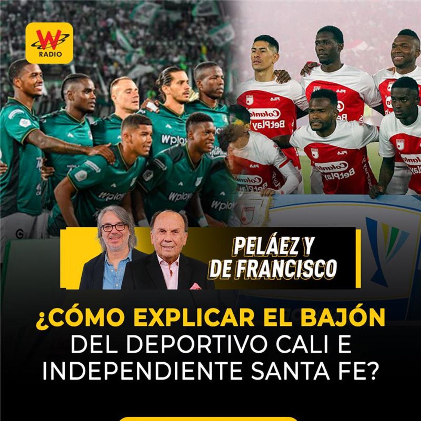 ¿Cómo explicar el bajón del Deportivo Cali e Independiente Santa Fe?