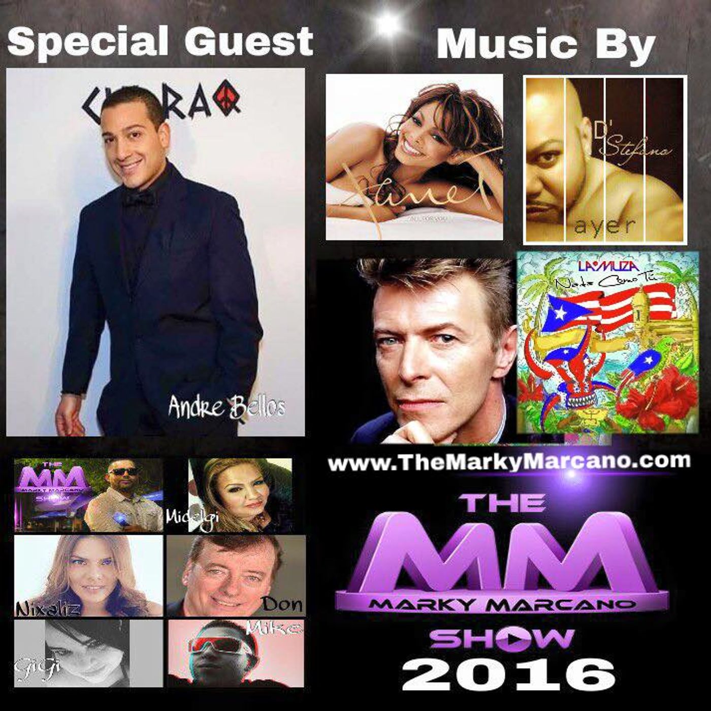 THE MARKY MARCANO SHOW FEAT ANDRE BELLOS episode artwork