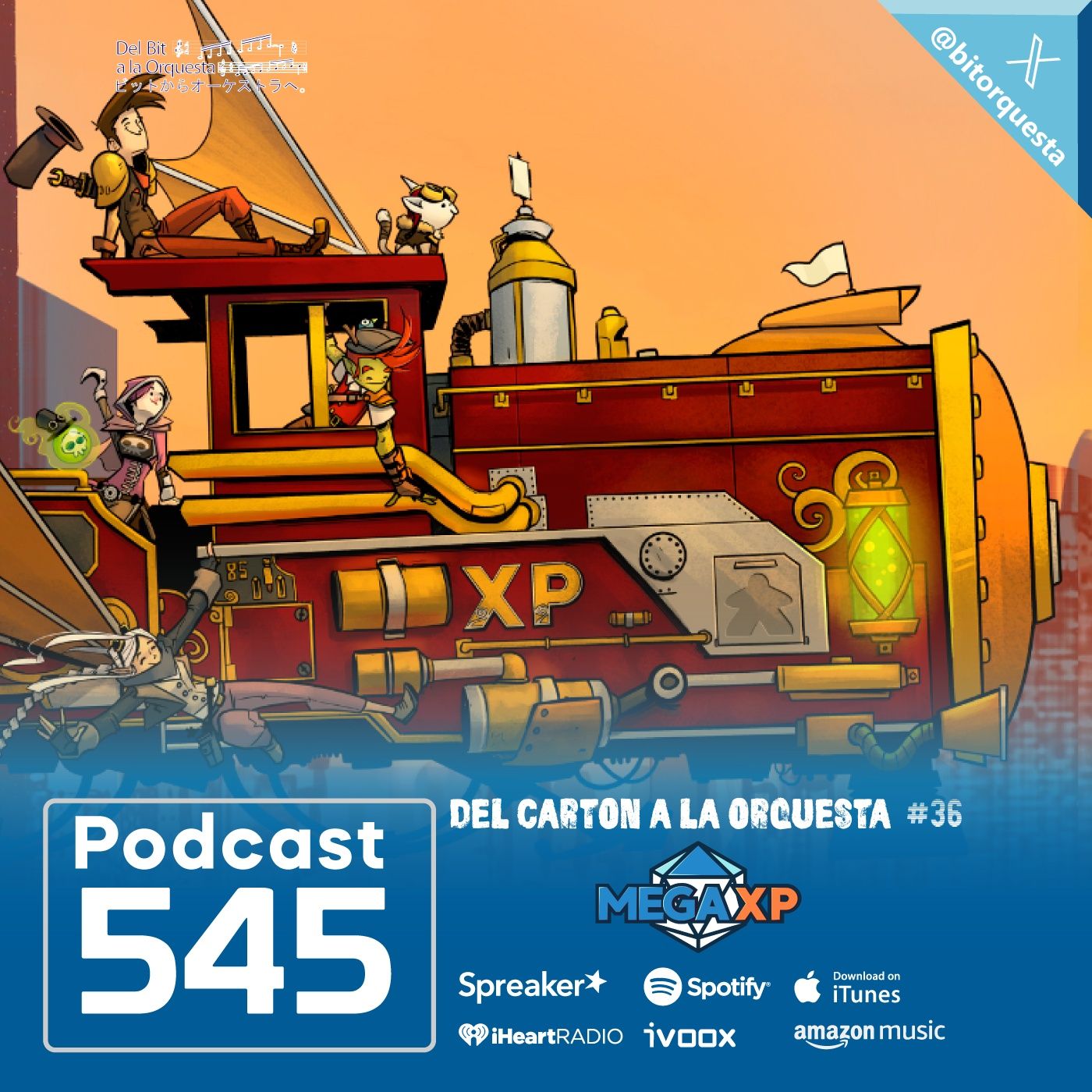 545 - Especial MEGA XP 2026, Del Cartón a la Orquesta #36 episode artwork